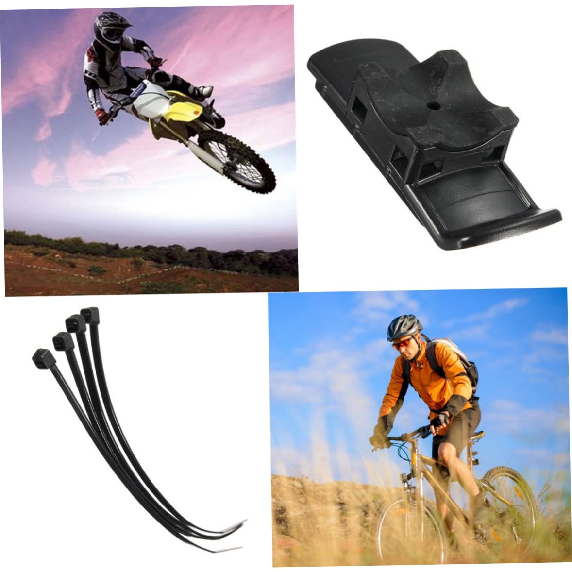 Adjustable Motorcycle Bike Phone Mount Holder - Universal GPS Navigation Stand for Outdoor Riding & Cycling | Perfect for Adventure Sports & Commuting