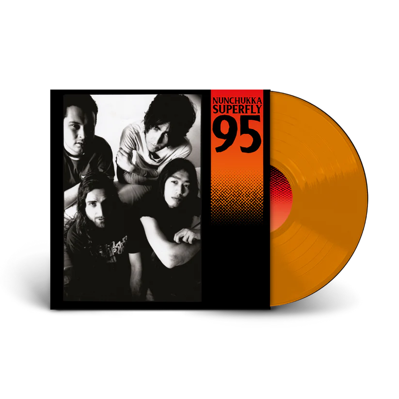 Nunchukka Superfly 95 Orange Vinyl LP Record - Limited Edition Collectible Music Album for DJs & Vinyl Enthusiasts - Perfect for Home Listening, Gifts & Music Collections