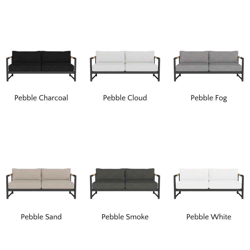 Breeze XL Outdoor 2-Seat Sofa Set - Waterproof Patio Furniture for Garden, Backyard, Poolside & Balcony Relaxation