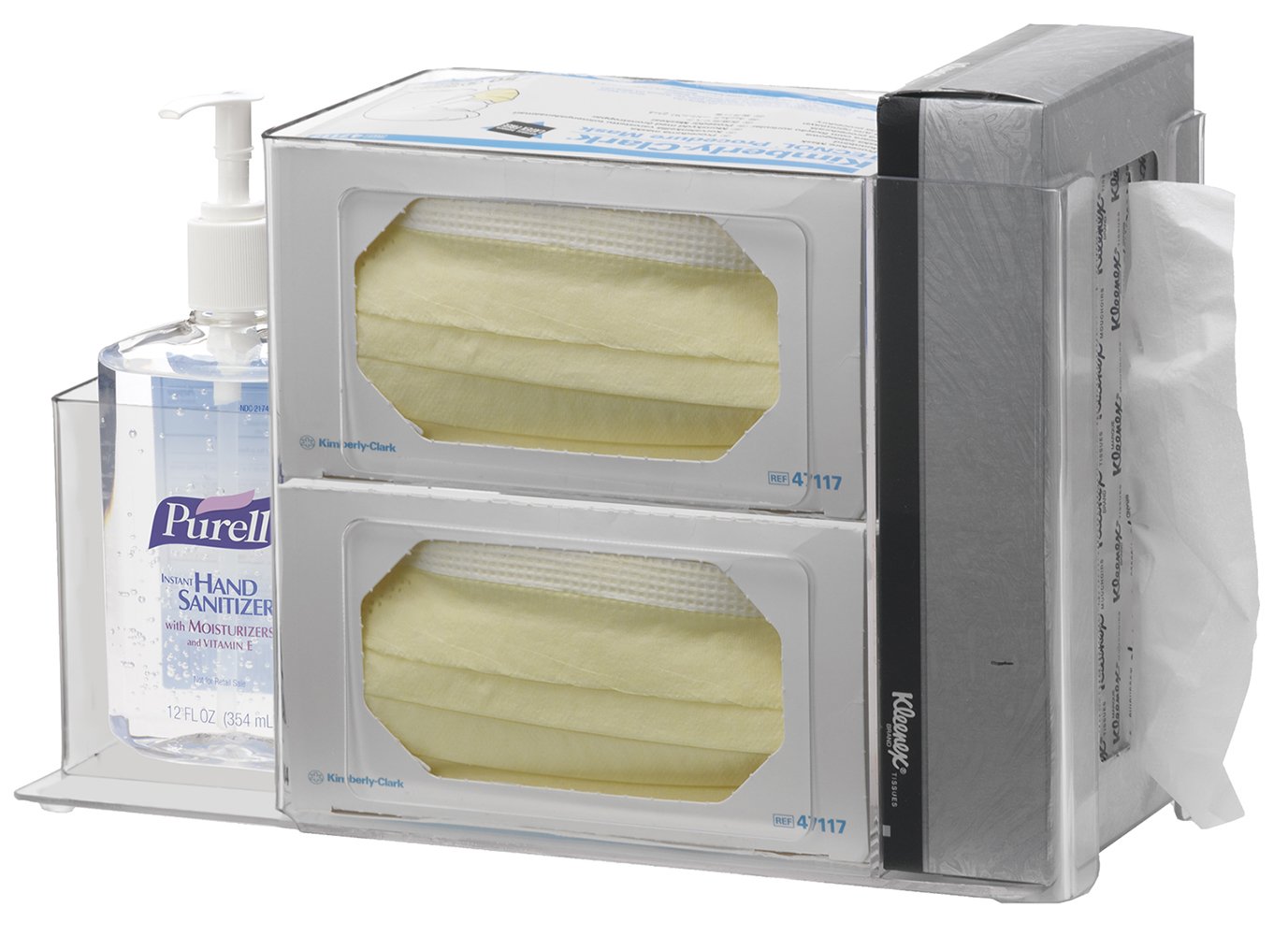 Omnimed 304005_311STAND Hygiene Station Bundle with Stand & Infection Control Station - Ideal for Hospitals, Clinics, and Medical Offices