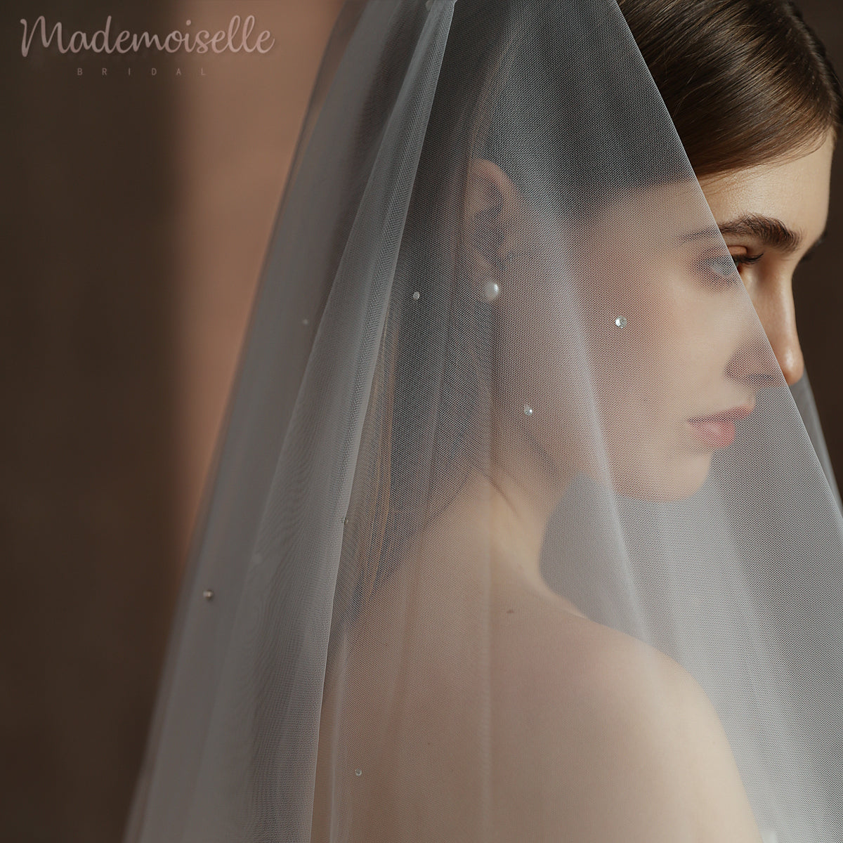 Eliza Veil - Elegant Bridal Veil for Weddings & Special Occasions | Perfect for Brides, Prom & Formal Events
