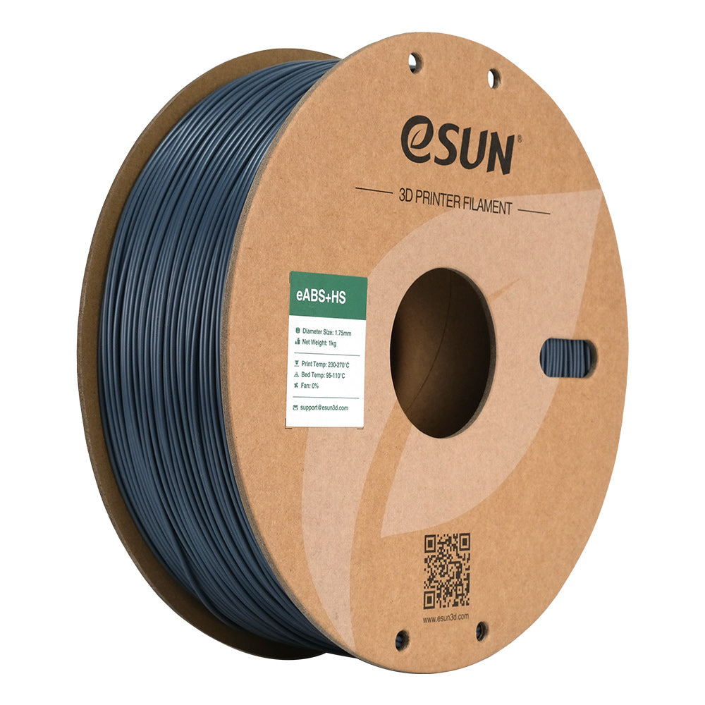 Premium eSUN ABS+HS 3D Printer Filament - 1.75mm, 1kg Spool (Multiple Colors) for High-Quality 3D Printing Projects, DIY Creations & Prototyping
