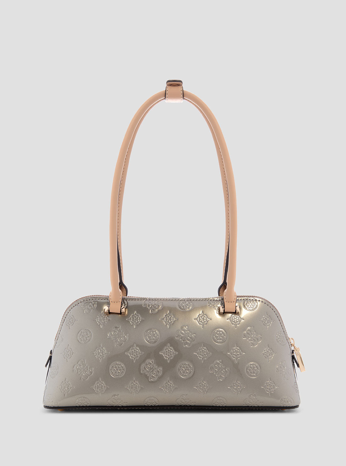 Arnela Grey Logo Shoulder Bag for Women - Stylish Crossbody Purse for Work, Travel & Everyday Use