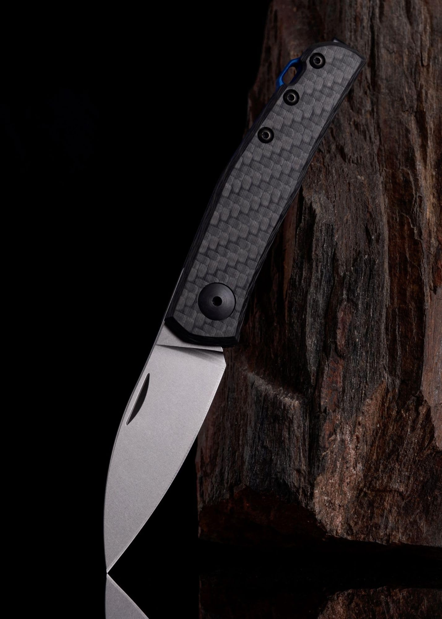 Zero Tolerance 0235 Folding Knife - Jens Anso Design with Carbon Fiber Handle & CPM 20CV Spear Point Blade | 2.6