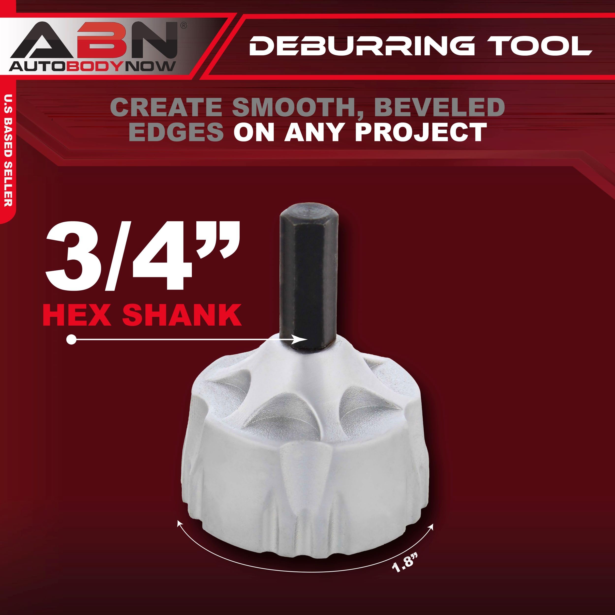 ABN Bolt Deburring Tool - 0.5 to 1.4 Inch Deburring Bit Chamfer Tool | Drill Attachment for Steel, Copper, Brass & Wood | Perfect for Metalworking, Woodworking & DIY Projects