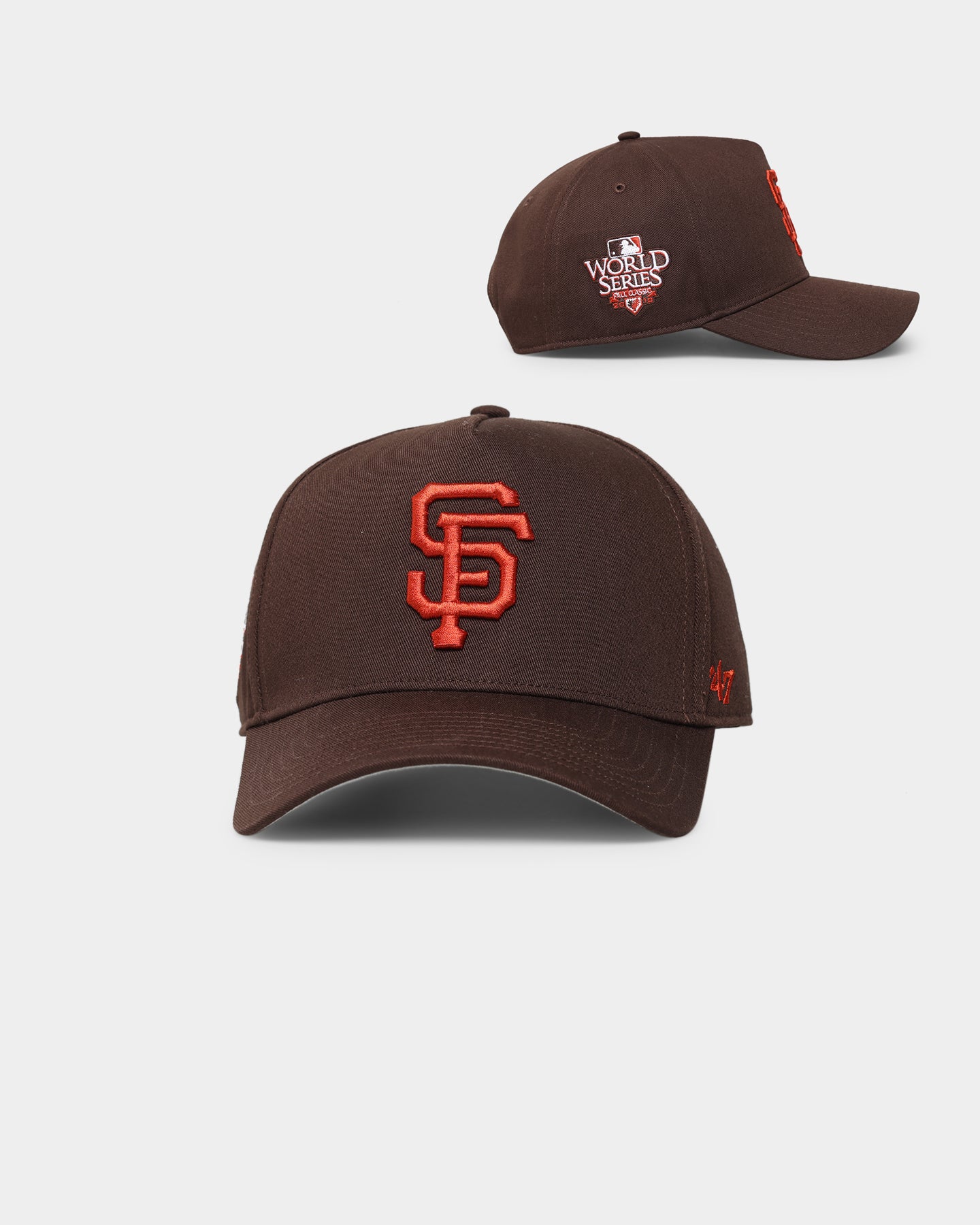 47 Brand San Francisco Giants 'Caramel Chocolate' MVP DT Snapback Hat - Brown/Caramel Adjustable Baseball Cap for Men & Women - Perfect for Games, Fan Gear & Streetwear Fashion