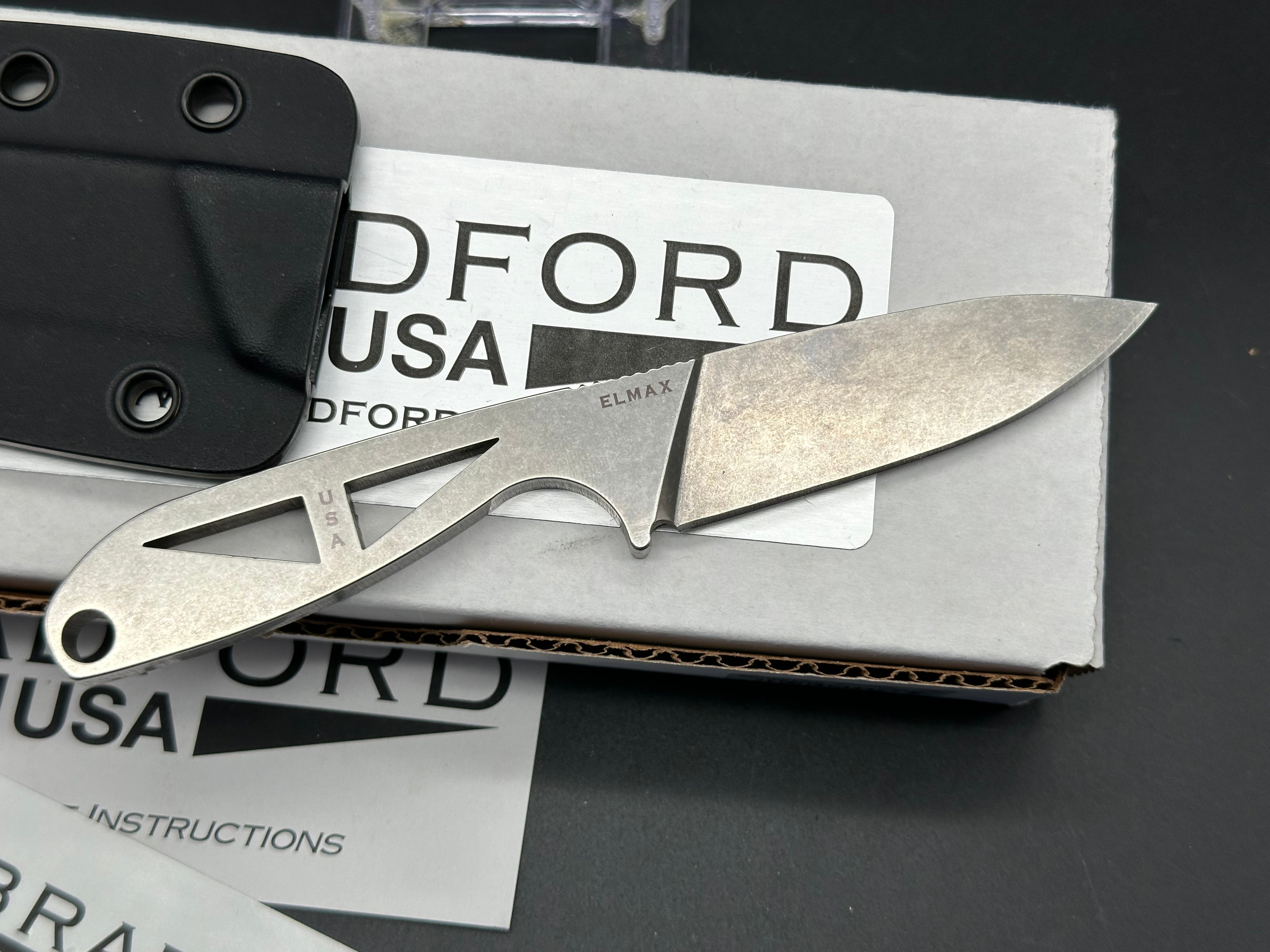 Bradford Knives G Necker Fixed Blade Neck Knife - 2.88