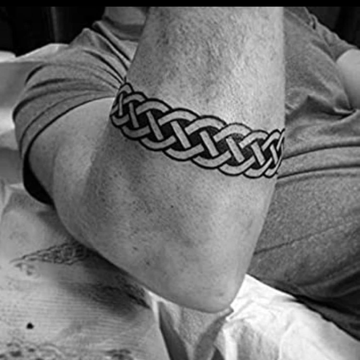 Premium Armband Tattoo Designs - Celtic Knot Temporary Tattoos for Men & Women | Waterproof Fake Tattoos for Parties, Festivals & Costume Events