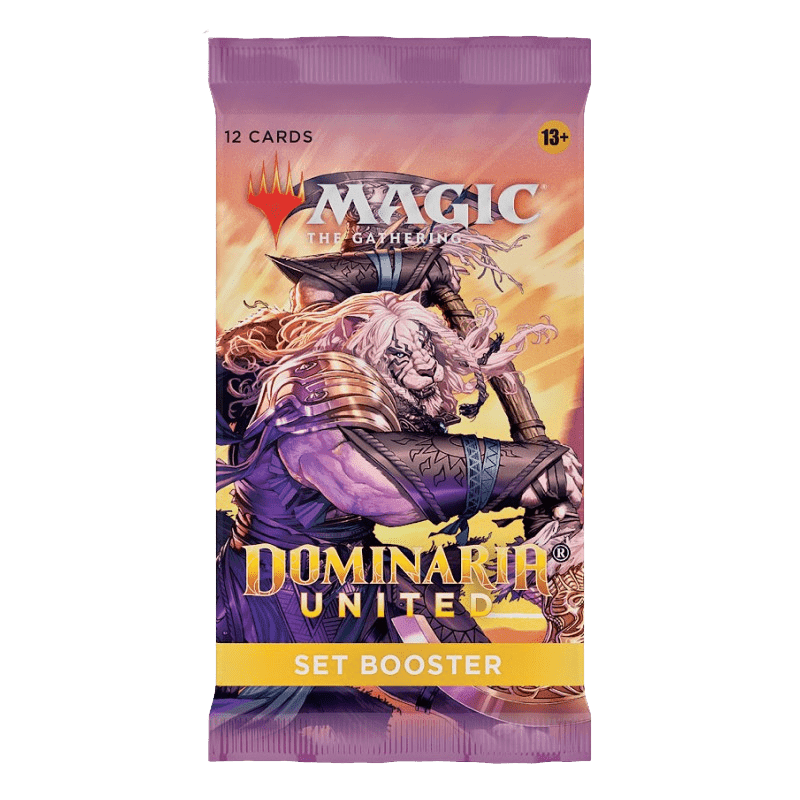 Magic: The Gathering Dominaria United Set Booster Pack | MTG Trading Card Game | Collectible Cards for Deck Building & Tournaments | Perfect for Game Nights & Competitive Play