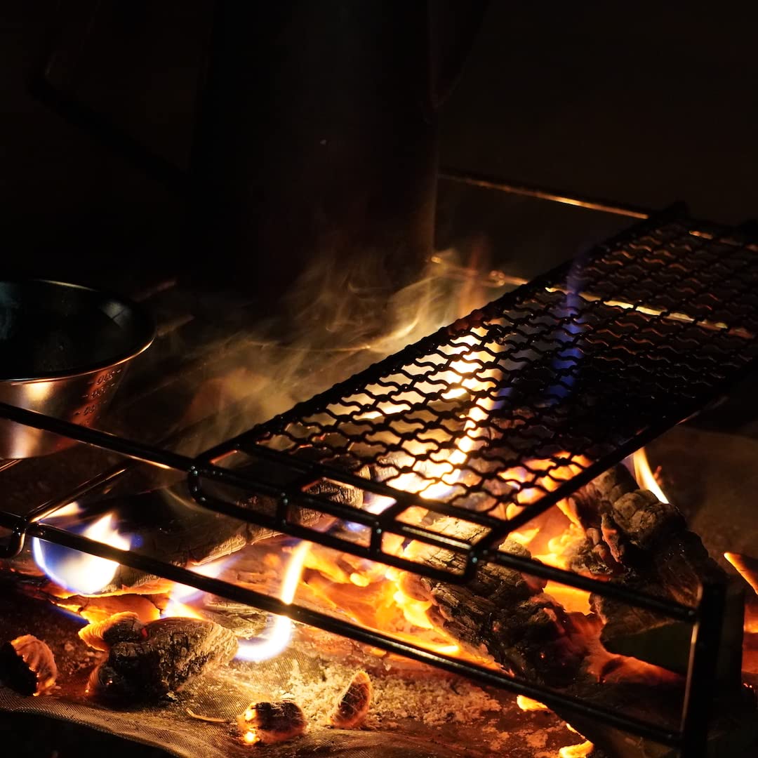 Premium 304 Stainless Steel Camping Stove Grill Grates - Heavy Duty Cooking Grills for Campfire, Open Fire & Outdoor Cooking | Compatible with MTG-G, MTG-2G, MTG-JS, MTG-JL Models | Perfect for Backpacking, RV Trips & Wilderness Adventures