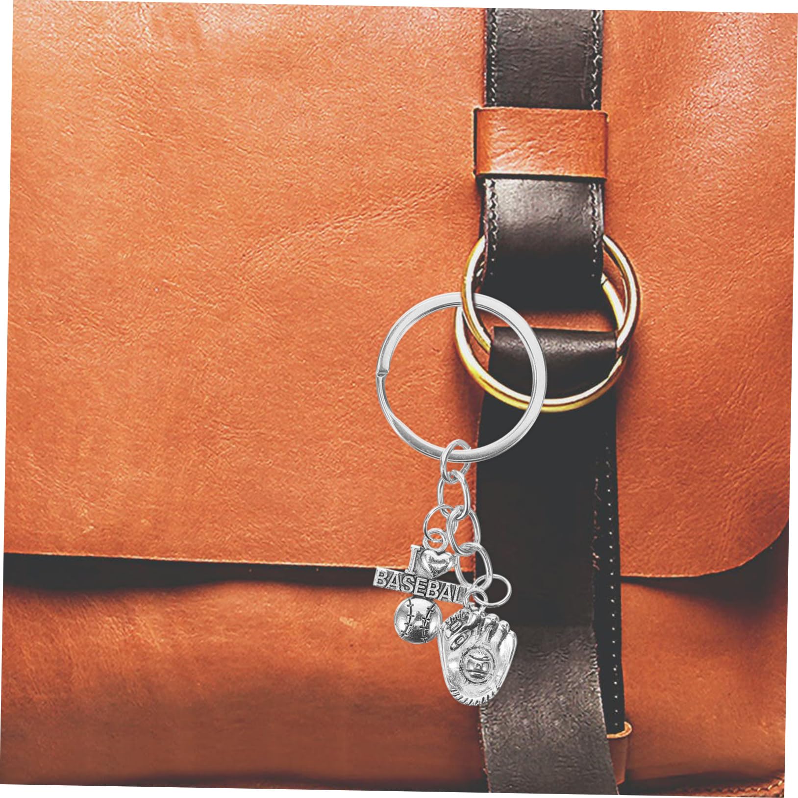 BESPORTBLE 5pcs Baseball Keychain Set - Cute Softball Key Rings for Women, Baseball Party Favors, Backpack Accessories & Bag Decor - Perfect for Baseball Fans, Gifts & Sports Events