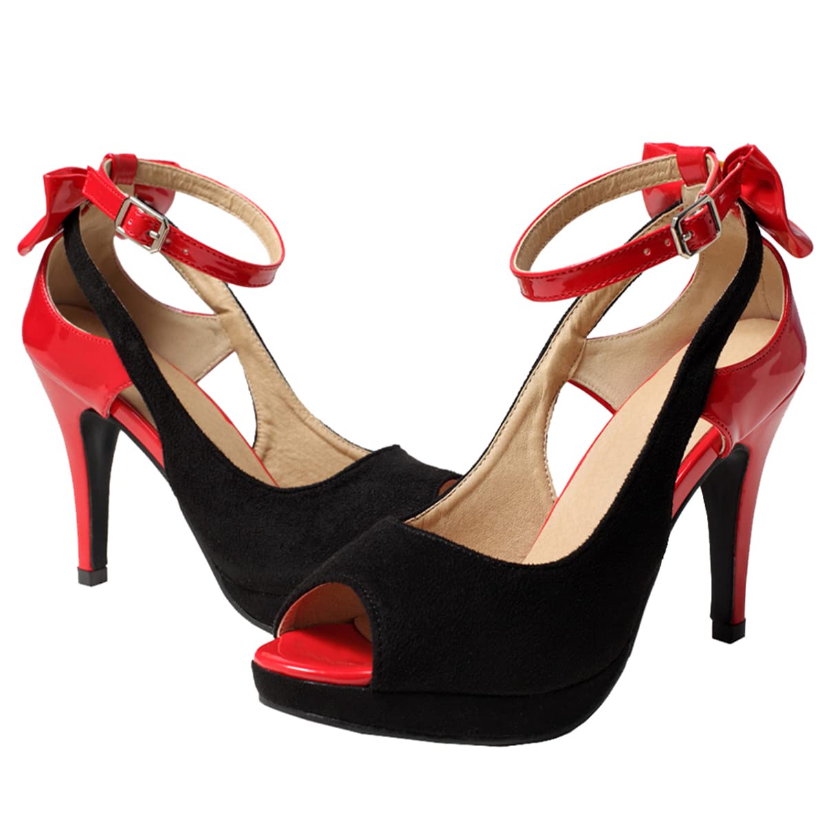 Getmorebeauty Women's High Heel Sandals with Ankle Straps - Elegant Dressy Heels for Parties, Weddings & Evening Events