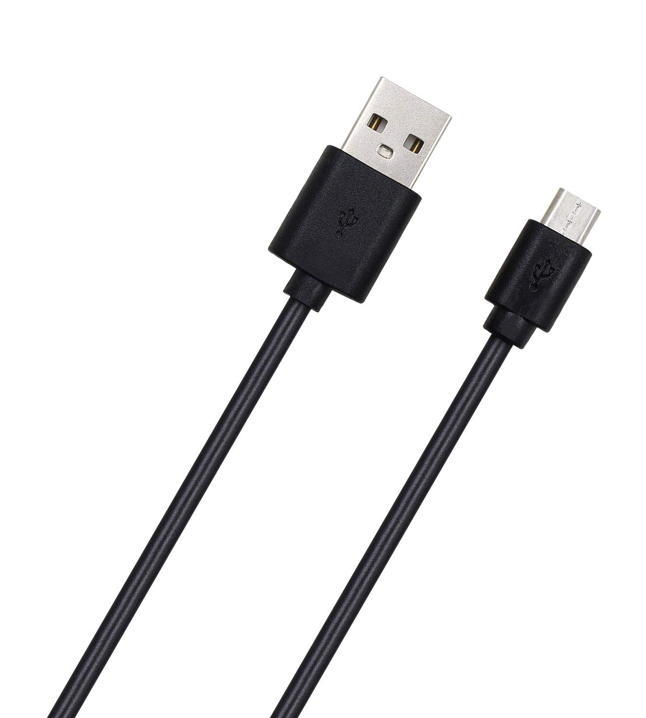 6Ft Extra Long USB Charger Cable for Google Chromecast - Fast Charging & Durable Nylon Braided Cord - Perfect for Home Theater, Gaming & Streaming Devices