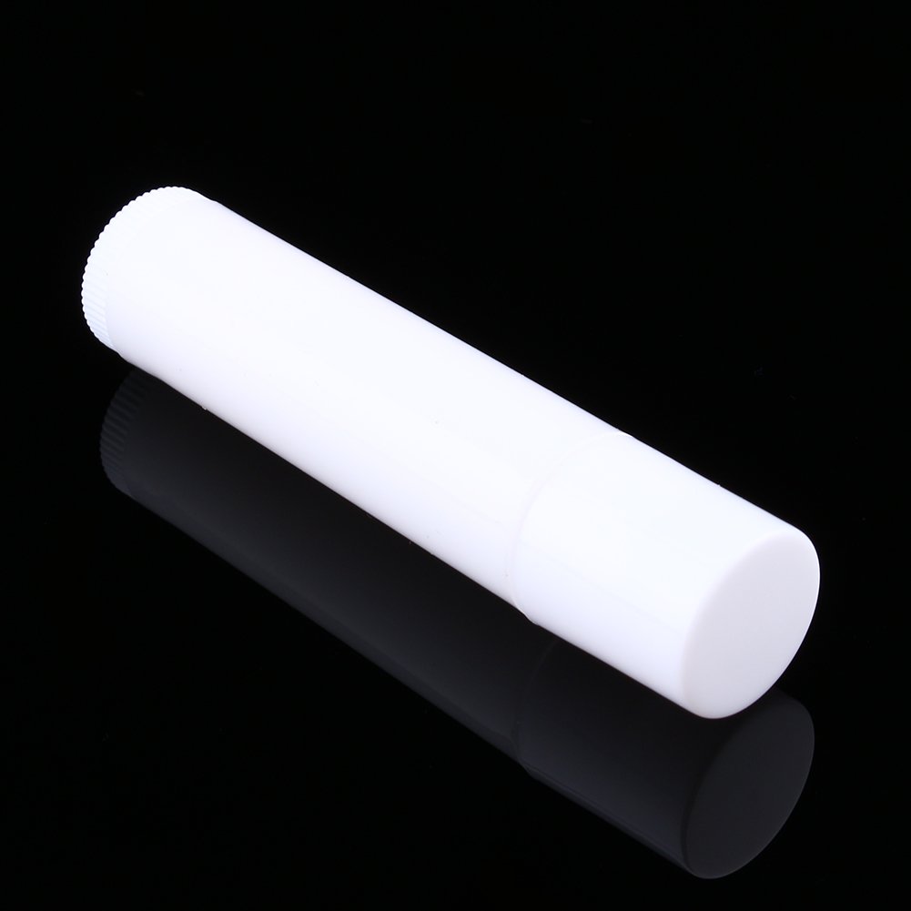 100PCS 5ml Empty Lipstick Tubes - Clear, Black & White Lip Balm Containers for DIY Cosmetics, Travel & Gift Packaging