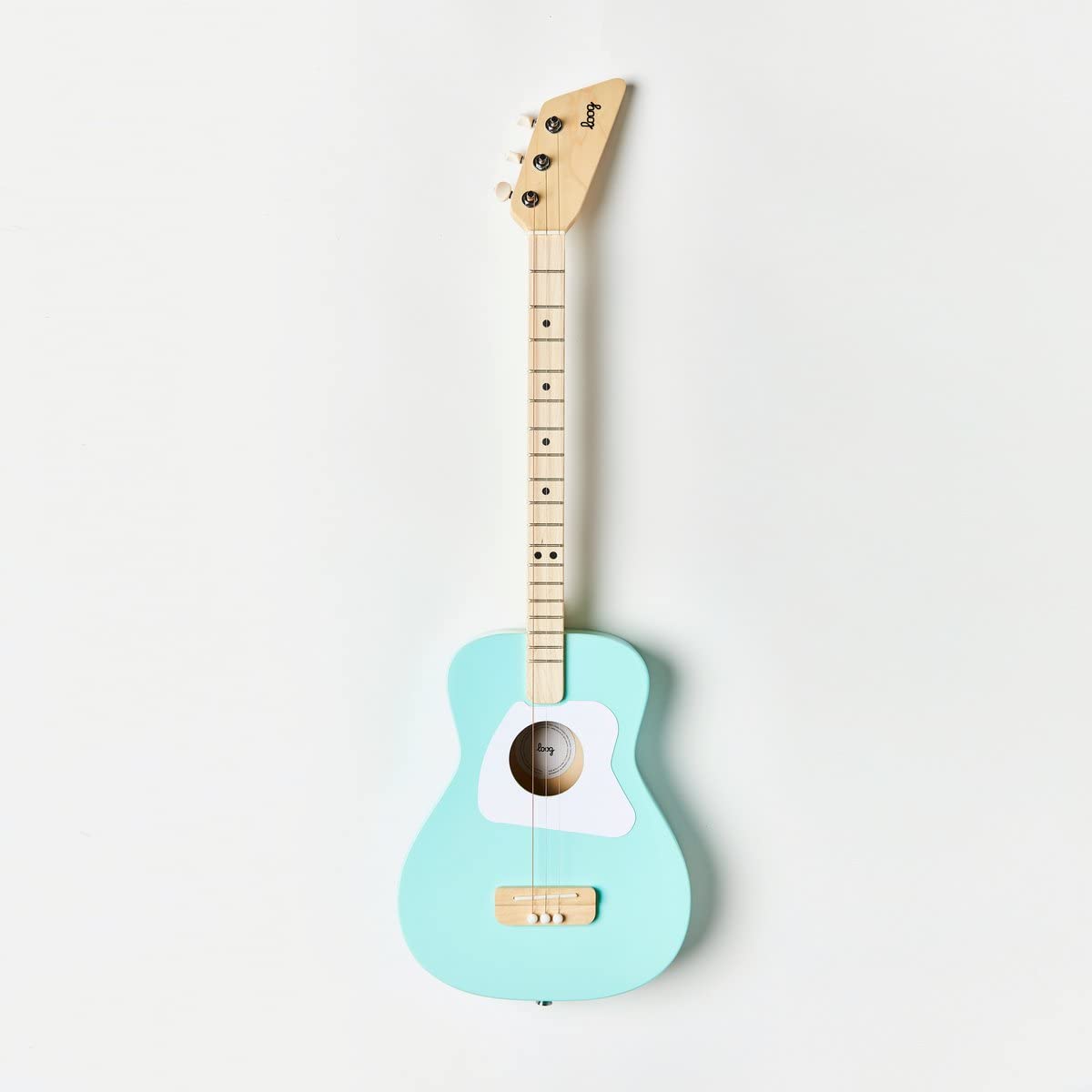 Loog Pro Acoustic Kids Guitar - 3-String Beginner Guitar for Children Ages 6+ with Learning App & Video Lessons | Perfect for Home Practice, Music Classes & Birthday Gifts