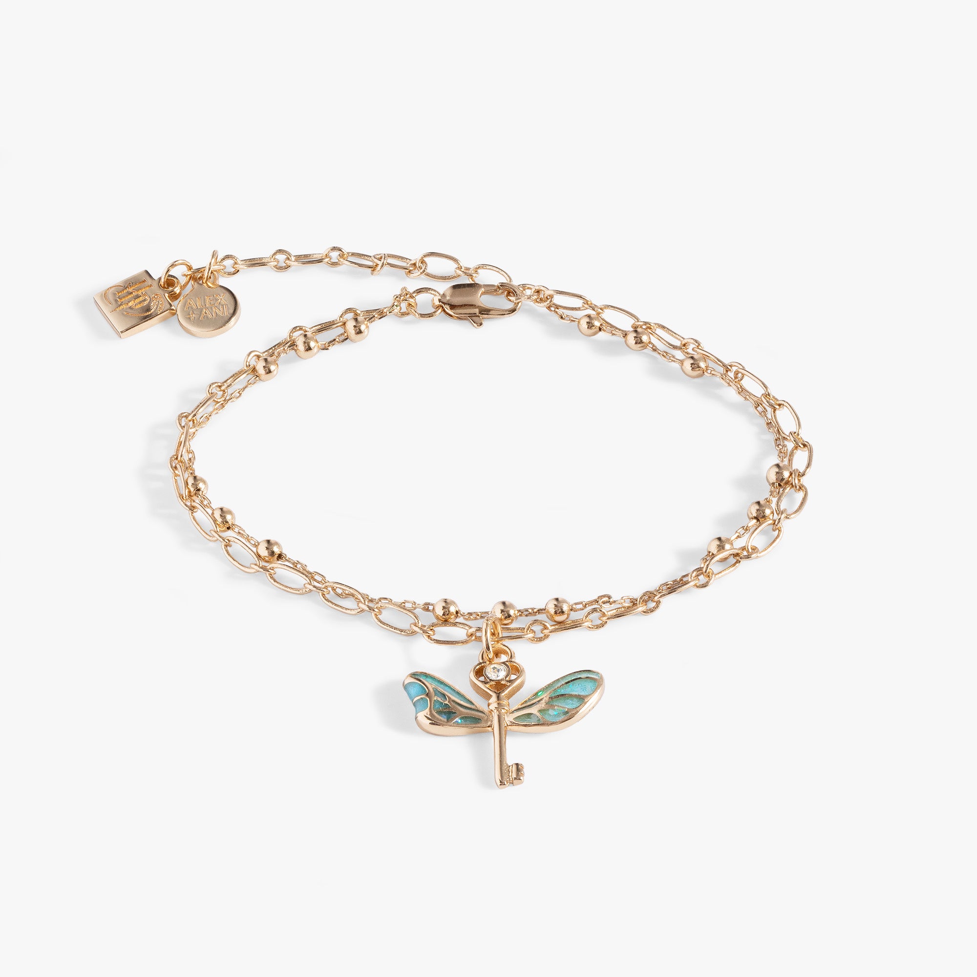 Harry Potter™ Flying Keys Adjustable Charm Bracelet - Magical Jewelry for Potterheads, Cosplay & Wizarding World Fans