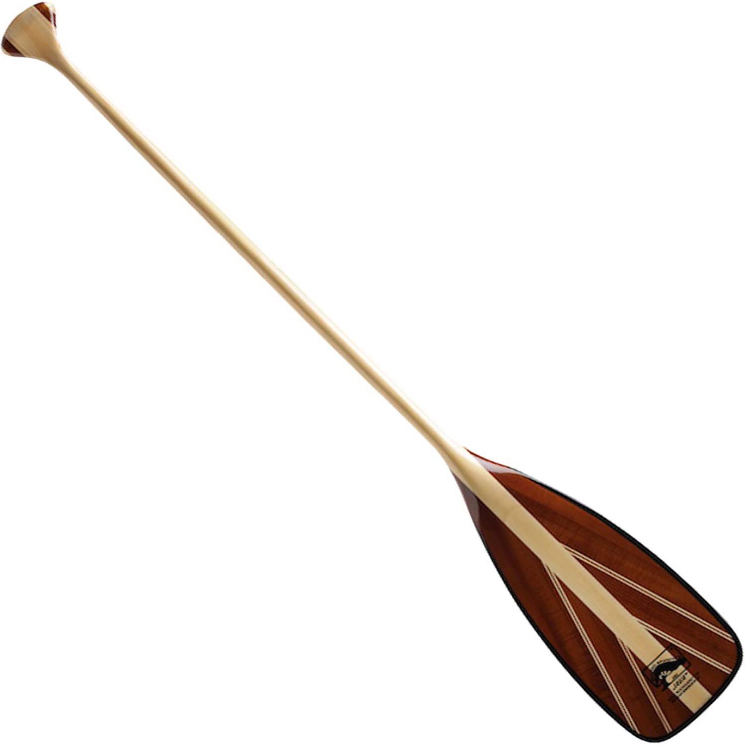 Bending Branches Java 11 Wood Canoe Paddle - Premium 1-Piece Wooden Canoe Paddle for Kayaking, Fishing & Outdoor Adventures - Lightweight & Durable for Lakes, Rivers & Camping Trips
