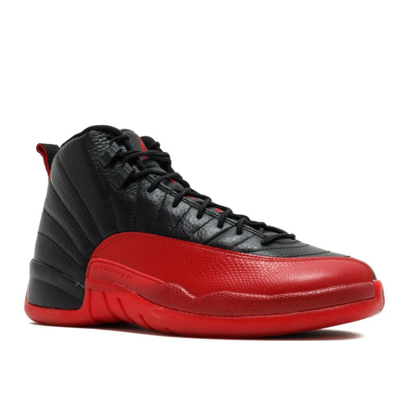Air Jordan 12 Retro 2016 Flu Game Basketball Shoes - Black/Varsity Red - Men's Sneakers for Basketball & Streetwear Fashion