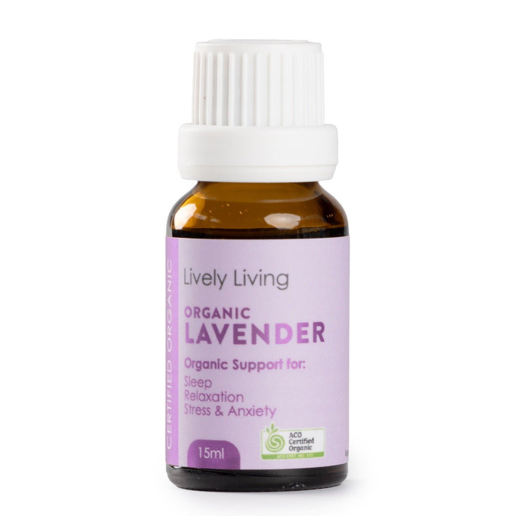 Organic Lavender Essential Oil - 100% Pure & Therapeutic Grade, 15ml Bottle for Aromatherapy, Relaxation & Skin Care