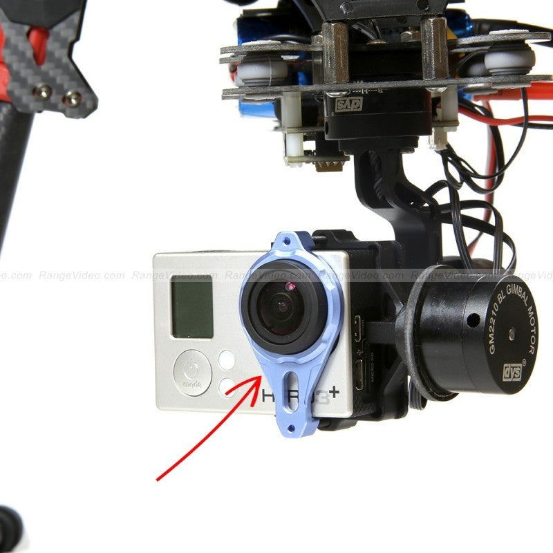 Tarot GoPro Brushless Gimbal Camera Frame Assembly - Stabilizer for Action Cameras - Perfect for Vlogging, Travel, and Adventure Filming