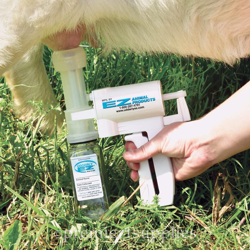 Premier 1 Supplies Udderly EZ™ Milker for Sheep & Goats - Easy-to-Use Hand Milking Kit for Small Farm Animals | Perfect for Dairy Goats & Sheep Milking at Home or Farm