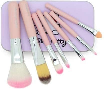 TANEJASONS 7-Piece Pink Makeup Brush Set for Women & Girls - Soft Bristles for Foundation, Blush, Eyeshadow & More - Perfect for Daily Makeup & Professional Makeup Artist Kit