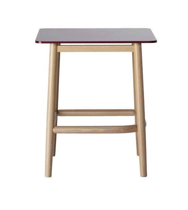GTV Nendo Single Curve Low Table - Modern Minimalist Coffee Table for Living Room, Lounge, and Office Decor