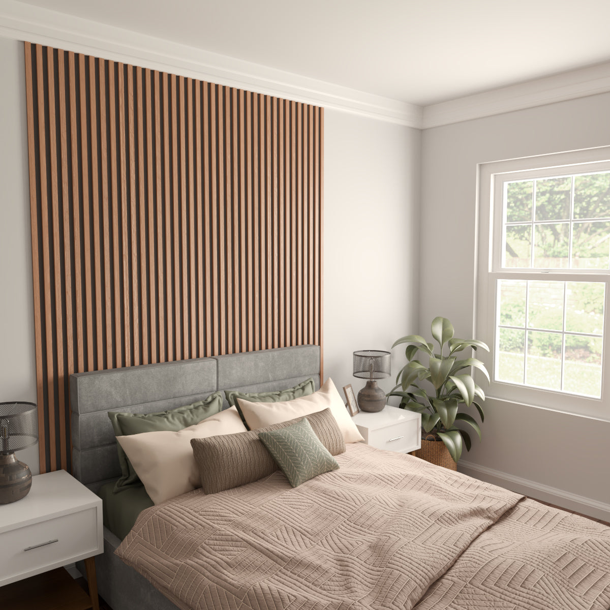 Premium Stain-Grade Hardwood Slats - Traditional Solid Wood Slats for DIY Furniture, Bed Frames & Home Decor Projects - Perfect for Rustic, Farmhouse & Modern Interior Design Styles