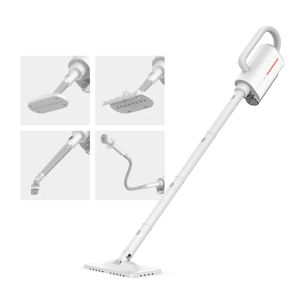 Deerma ZQ600H 5-in-1 Multi-Function Steam Cleaner for Floors, Carpets, Windows & More - Powerful Home Cleaning Solution for Kitchen, Bathroom & Hard Surfaces