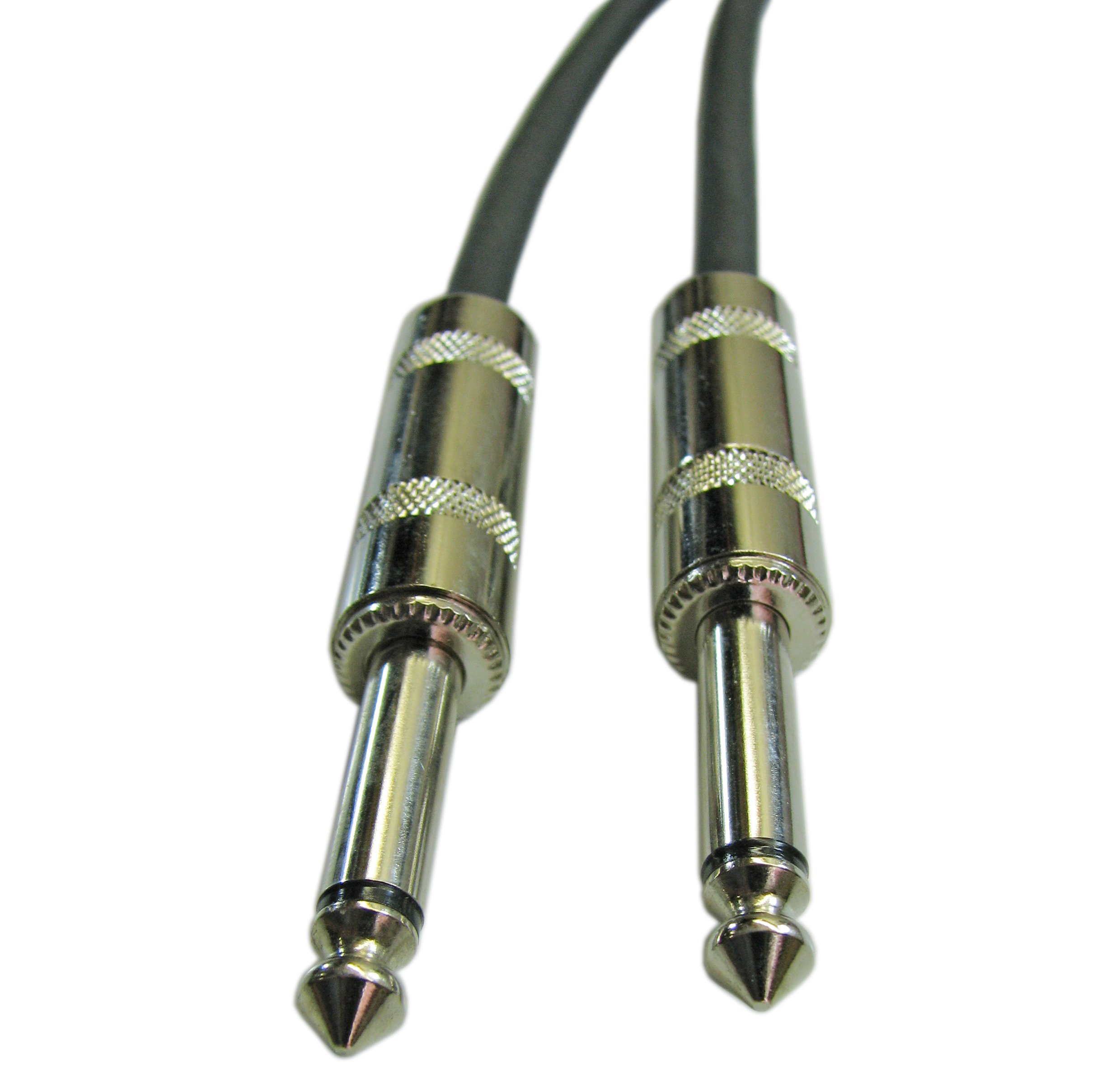 Premium 1/4 Inch Instrument Cable (10ft) - Acoustic Electric Bass Guitar Keyboard Patch Cord - Perfect for Live Performances, Studio Recording & Home Practice