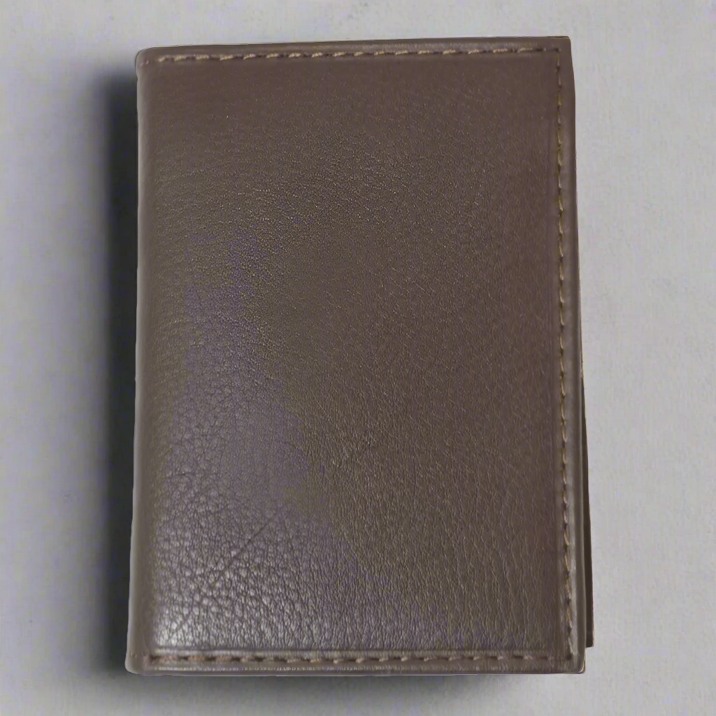 BOL Men's RFID Blocking Leather Bifold Wallet - Slim Upright Design for Credit Cards & Cash - Perfect for Everyday Carry, Travel & Business Use