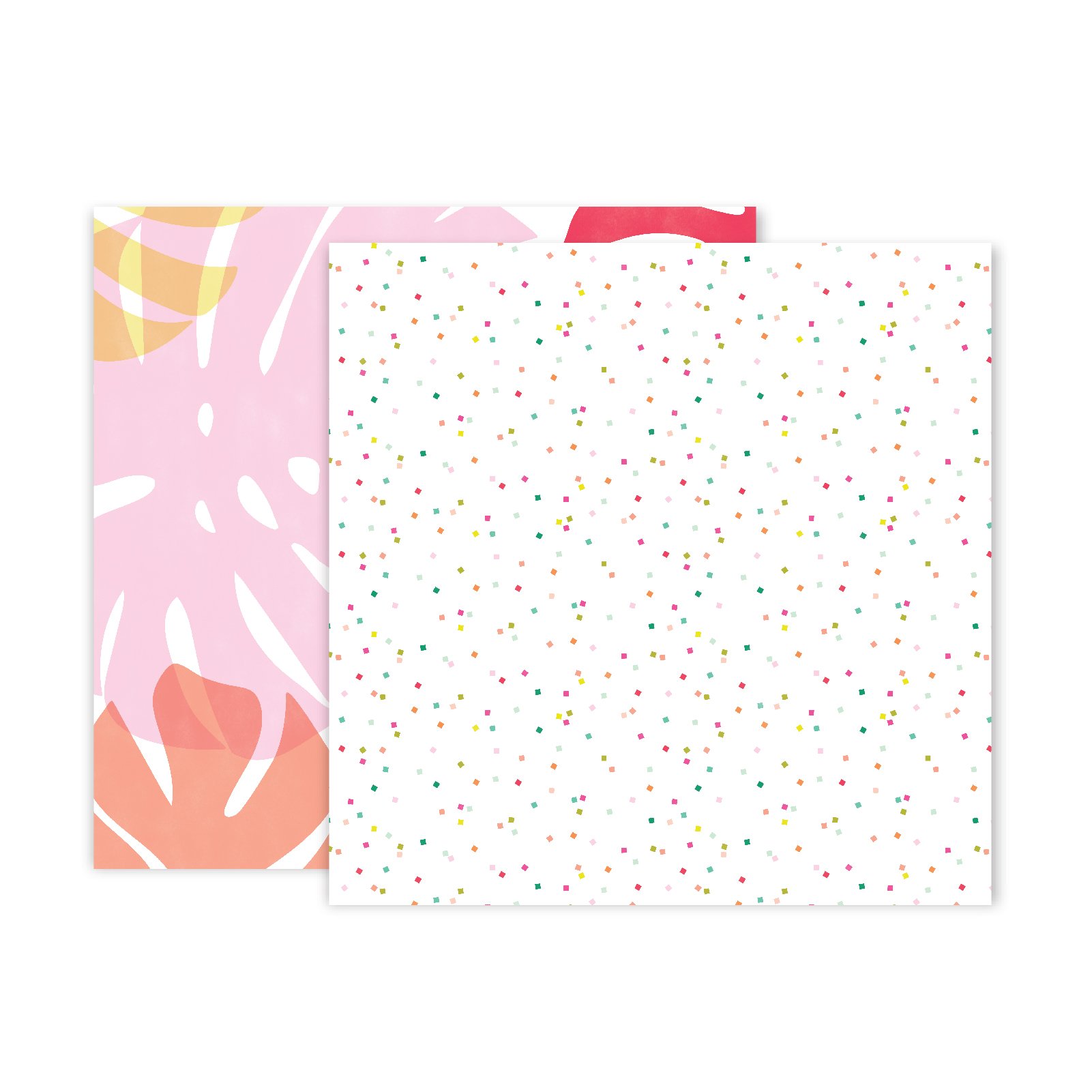 Pink Paislee 03 Multicolor Scrapbook Paper for Card Making, DIY Crafts, and Scrapbooking Projects - Perfect for Journals, Albums, and Handmade Greeting Cards