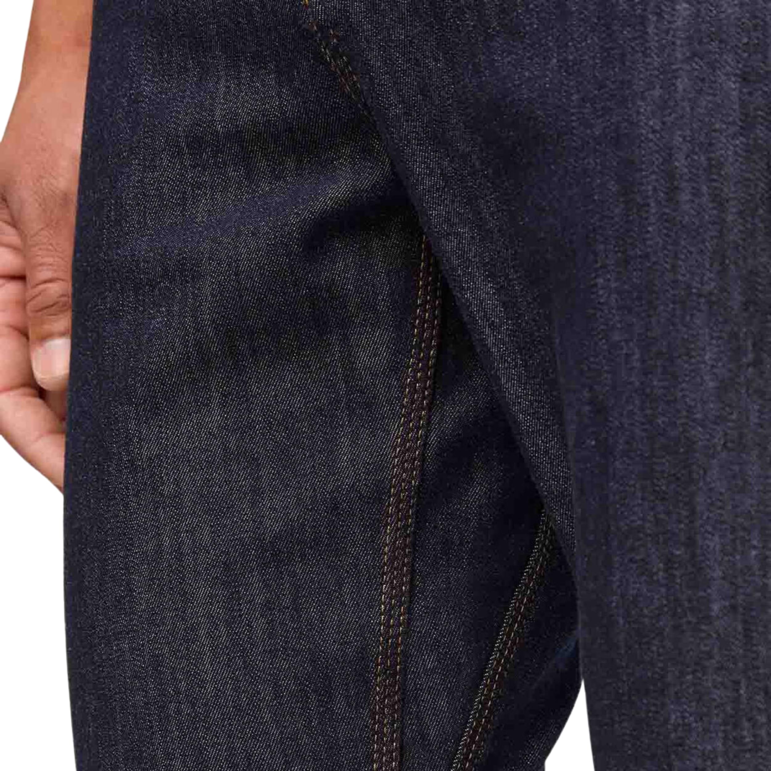 DU/ER Men's Performance Denim Relaxed Tapered Jeans - Stretch Comfort for Active Lifestyle | Perfect for Work, Travel & Outdoor Adventures