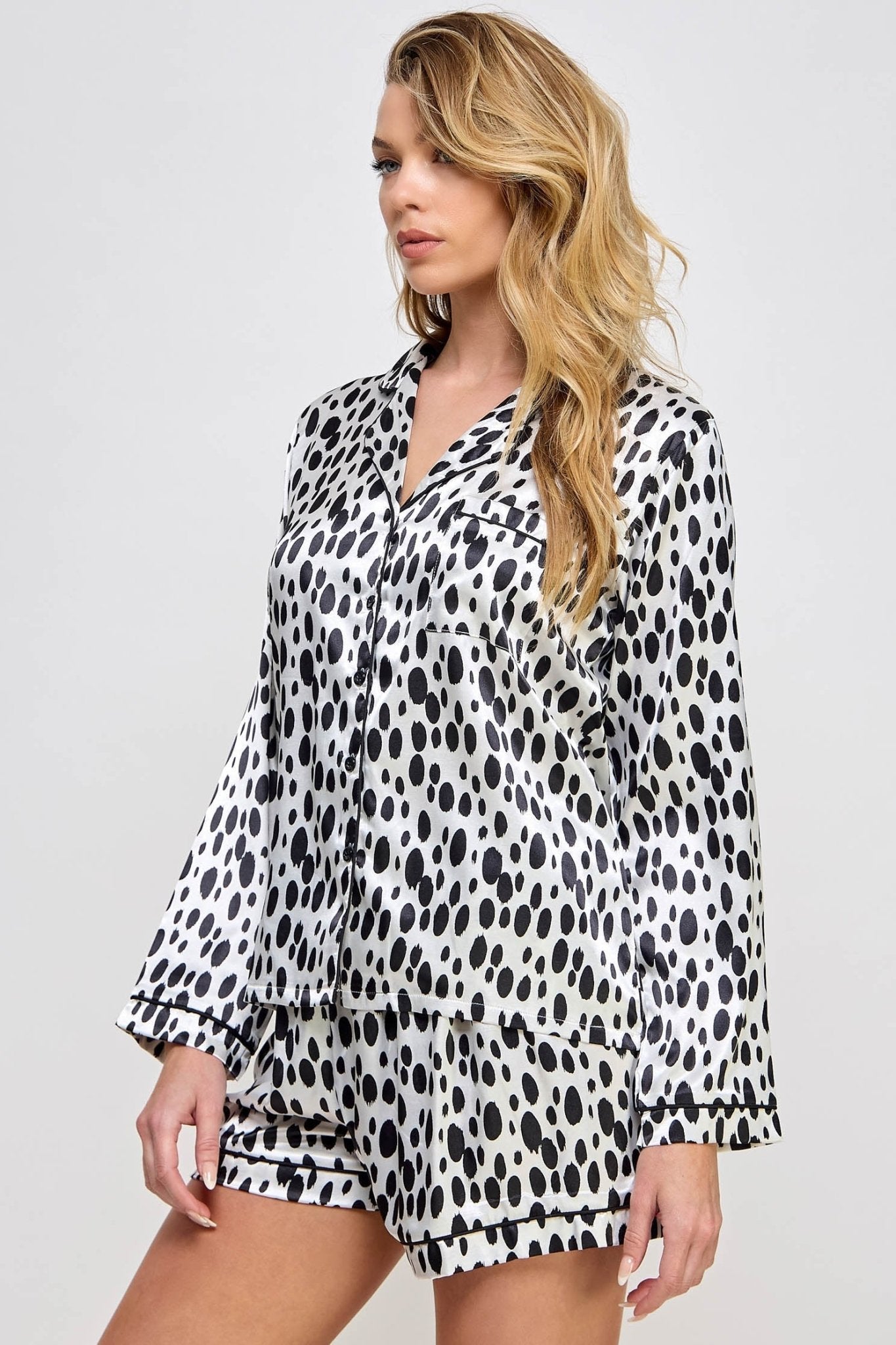 BeWicked Women's Dalmy Pajama Set 2085 - Soft & Comfortable Sleepwear for Women, Perfect for Lounging, Sleepovers, and Relaxing at Home