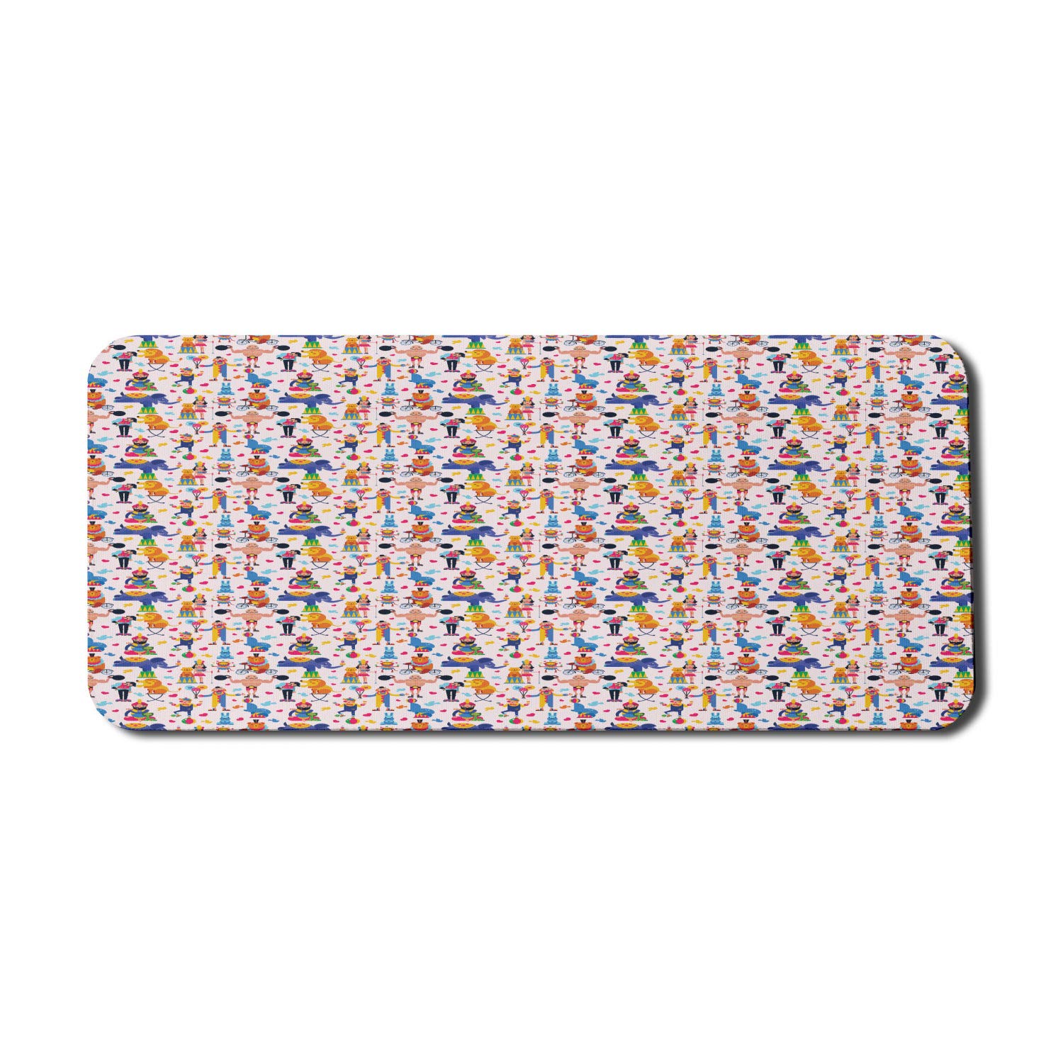 Ambesonne Circus Themed Non-Slip Gaming Mouse Pad - Extra Large 35