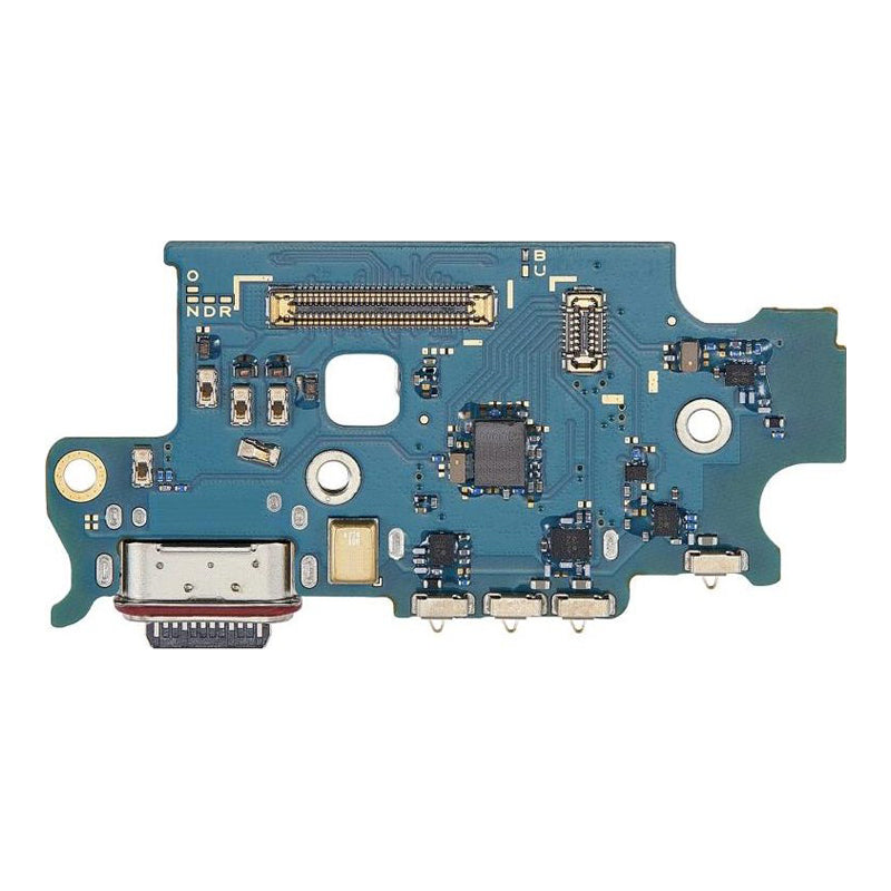 Original Samsung Galaxy S23 Charging Port Flex Cable with SIM Tray Reader & Microphone - Replacement Part for Fast Charging & Data Transfer - Perfect for DIY Repairs & Phone Maintenance