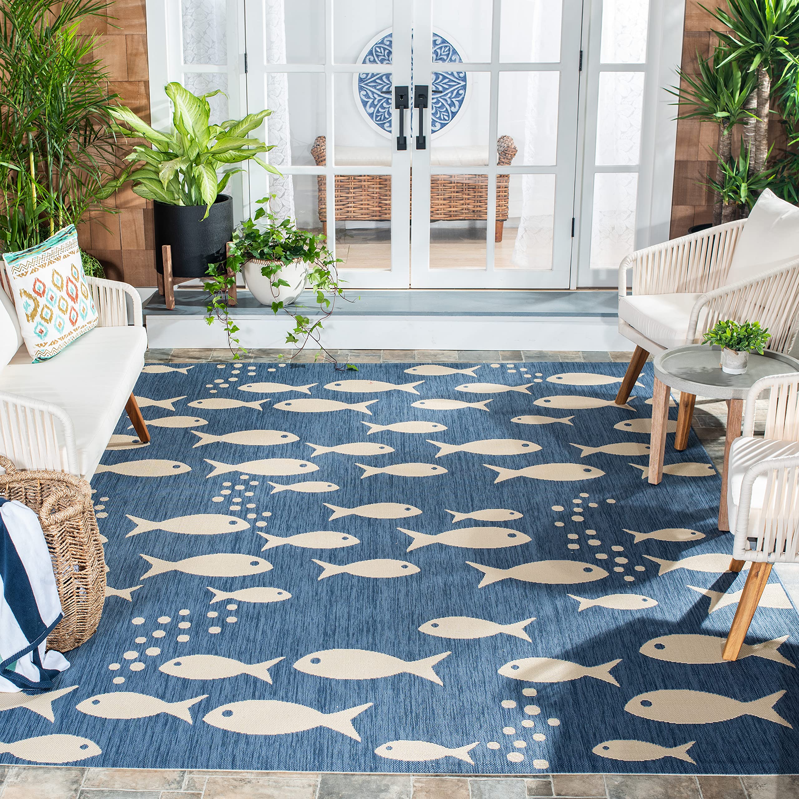 SAFAVIEH Courtyard Collection 7'1