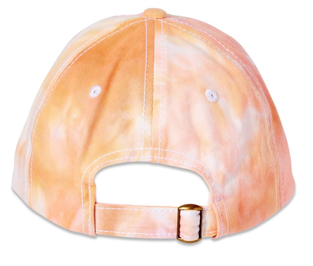 Time and Tru Tie Dye Baseball Cap - Stylish Summer Hat for Women & Men | UV Protection Adjustable Outdoor Sports Hat for Beach, Hiking, Running, and Casual Wear