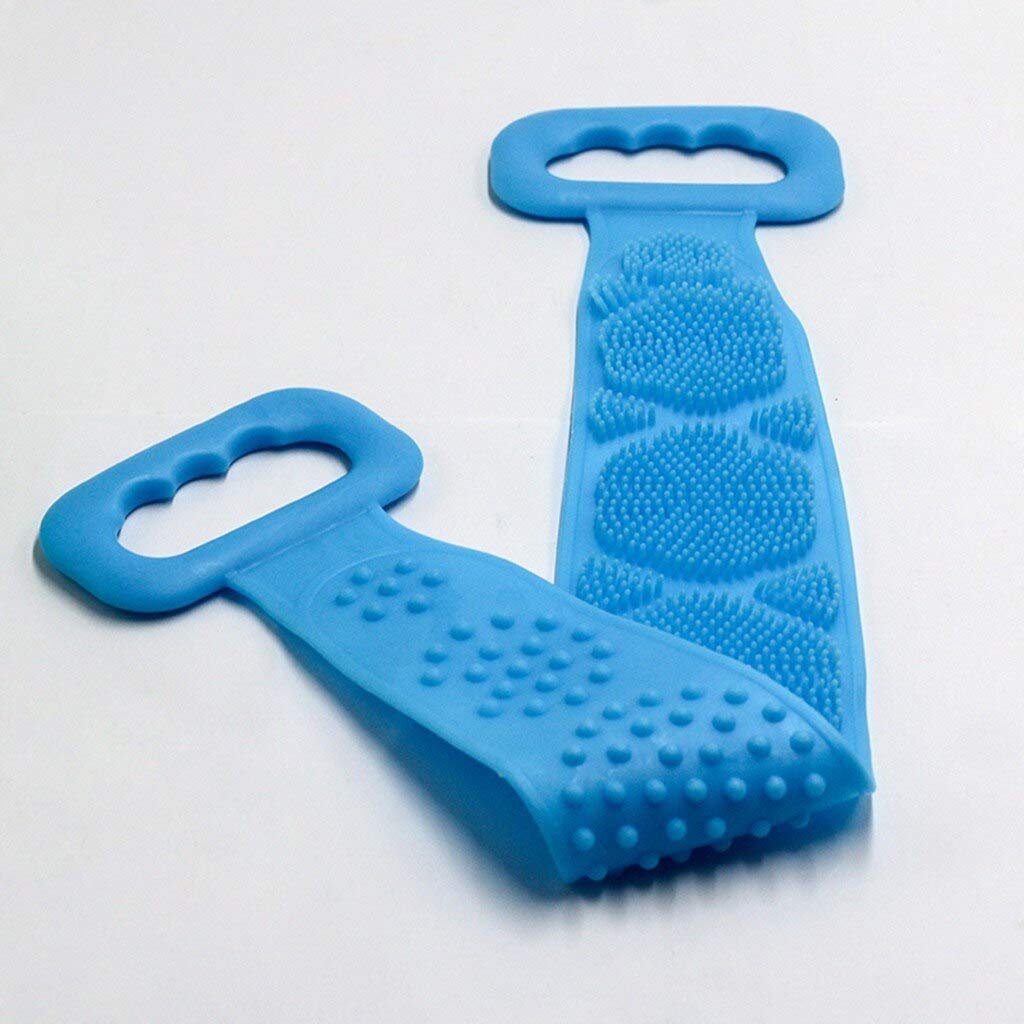 GH Generic Hub® Silicone Bath Body Brush - Exfoliating Scrubber & Massage Tool for Shower, Spa, and Skin Care - Soft Bristles for Gentle Cleansing & Relaxation