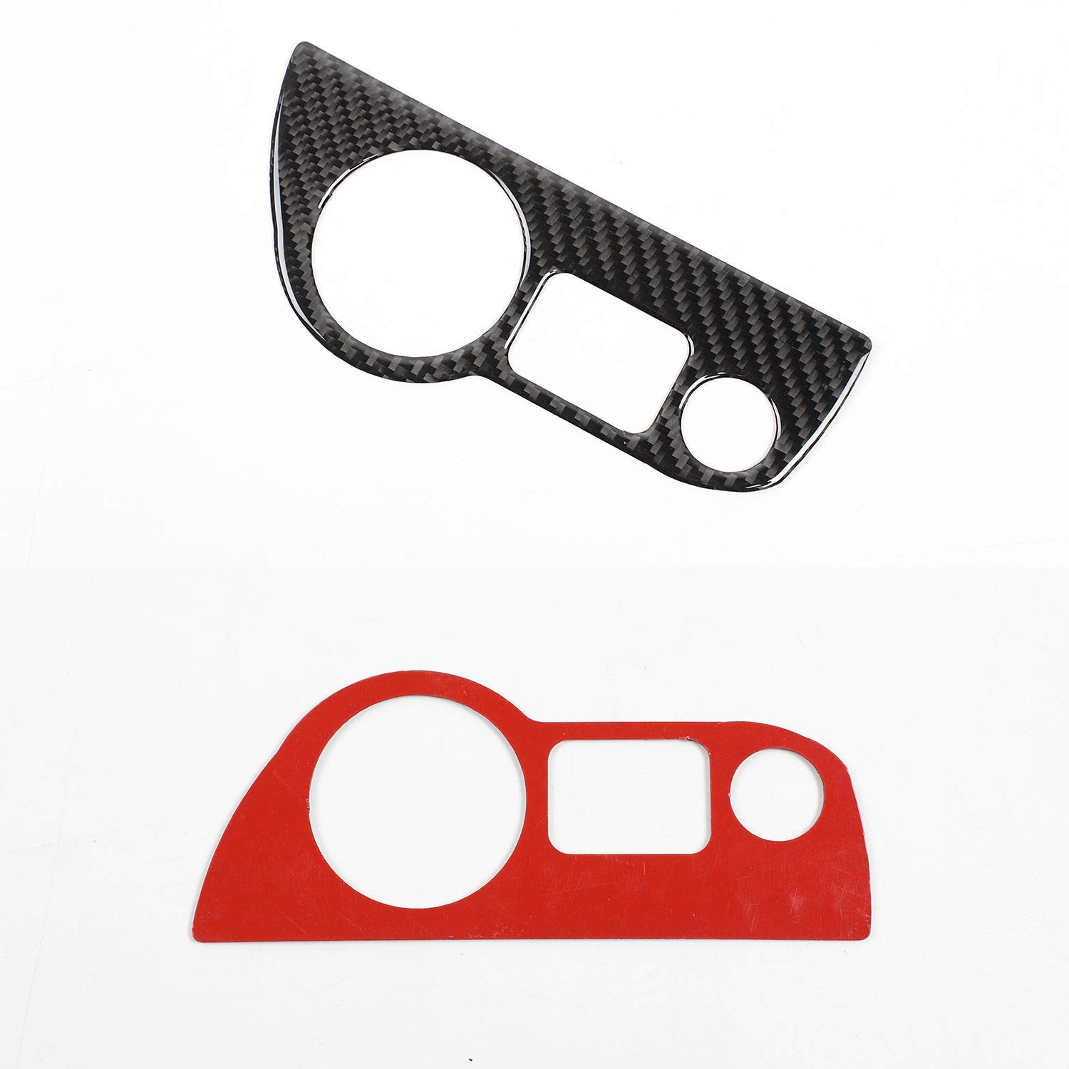 Real Carbon Fiber Headlight Switch Control Knob Trim for 2015-2025 Dodge Challenger & 2010-2024 Dodge Charger - Interior Upgrade Accessory for Enhanced Style & Performance (1pc) - Perfect for Car Enthusiasts & Custom Builds
