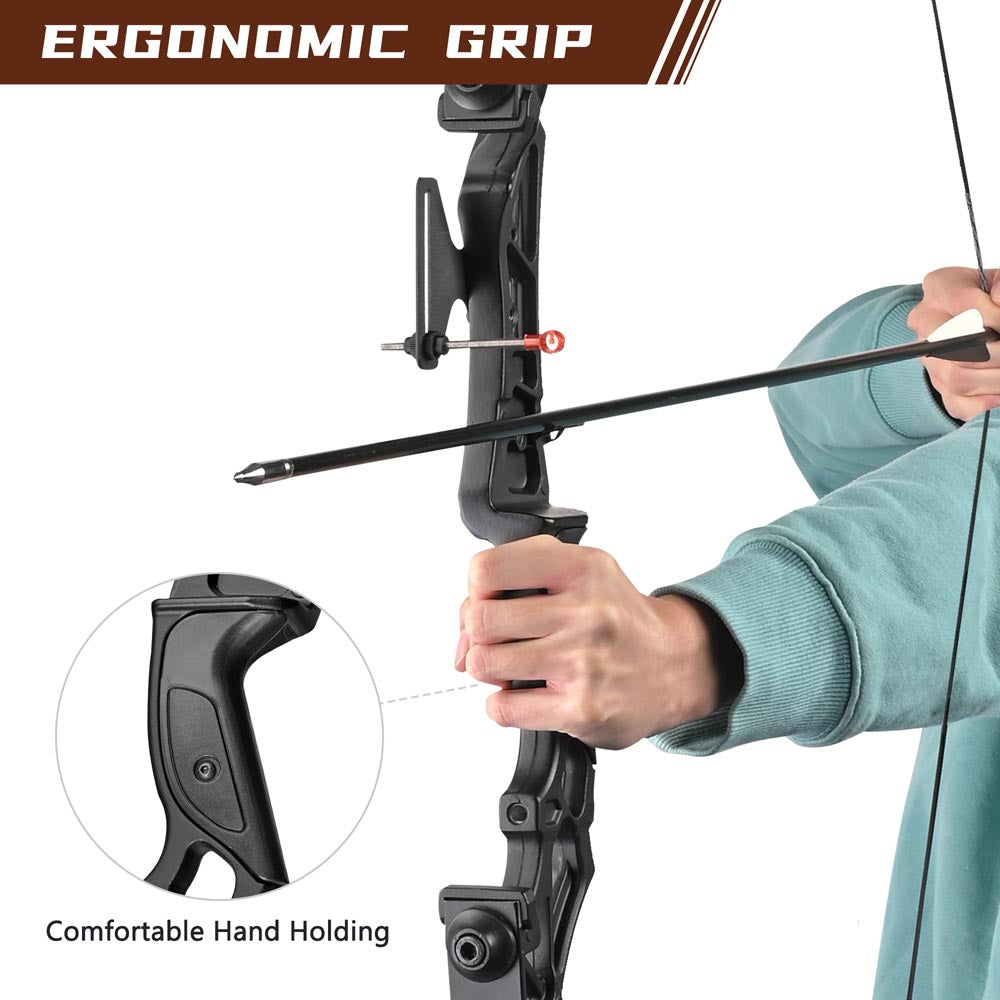 TheLAShop Recurve Bow for Hunting - 53