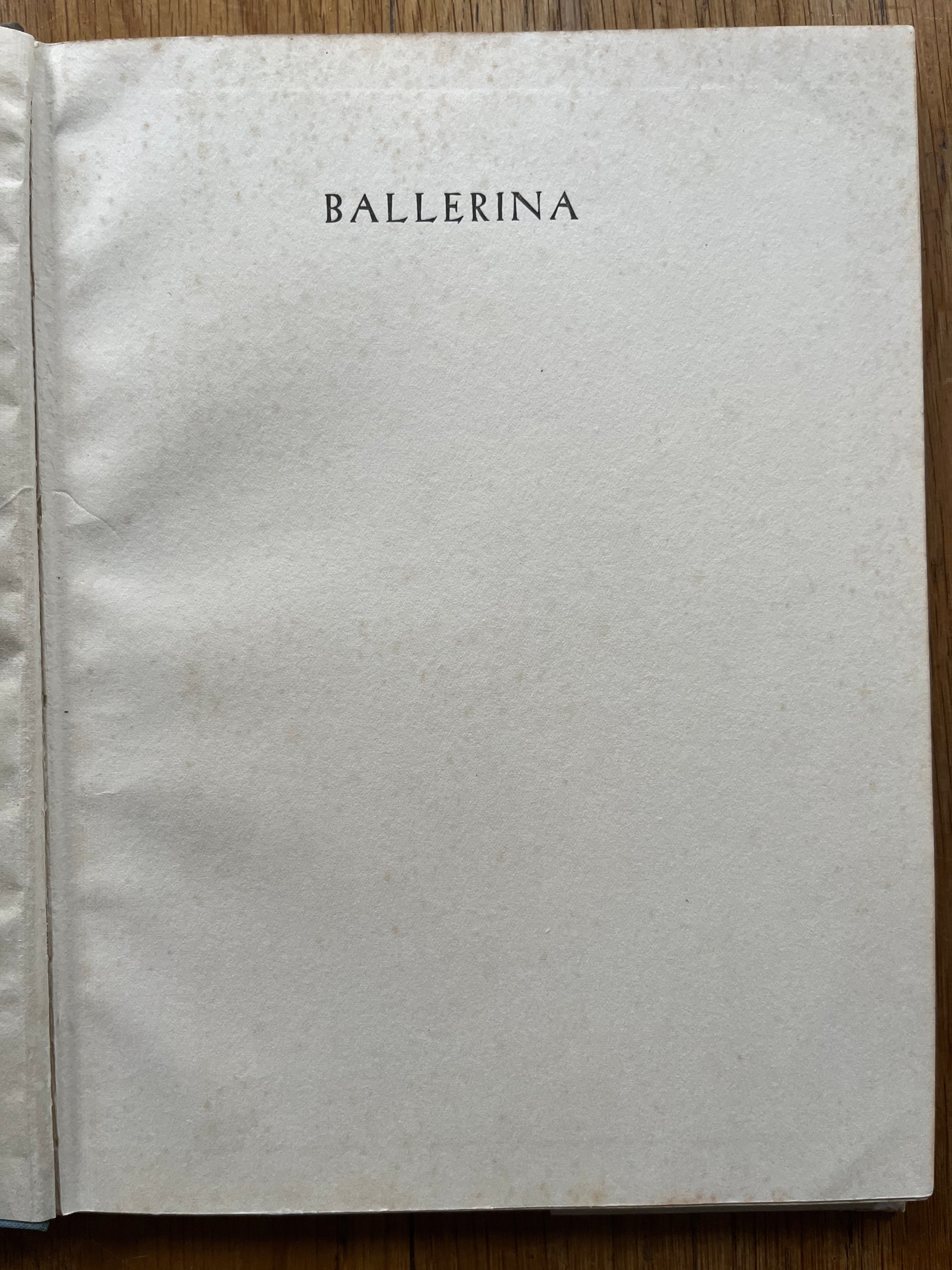 Ballerina Further Studies of Margot Fonteyn - Ballet Dance Book for Advanced Dancers & Teachers - Perfect for Ballet Training, Choreography Inspiration & Dance History Studies