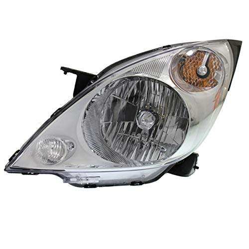 CAPA 13-15 Spark Front Halogen Headlight Headlamp Replacement - Left Driver Side with Bulb | Perfect for Night Driving & Vehicle Safety Upgrades