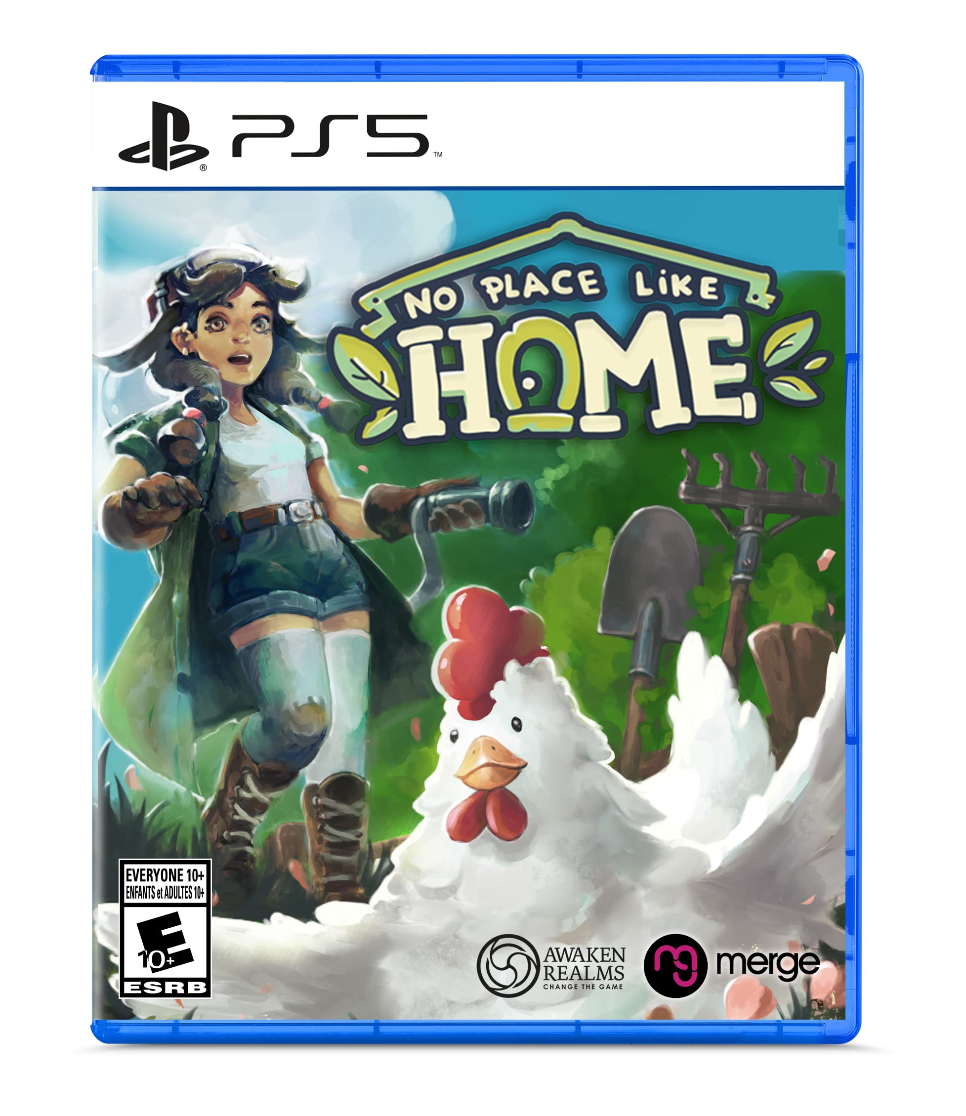 No Place Like Home (PS5) - Adventure Game for PlayStation 5 | Explore & Build in a Cozy Post-Apocalyptic World | Perfect for Solo Gamers & Relaxing Evenings