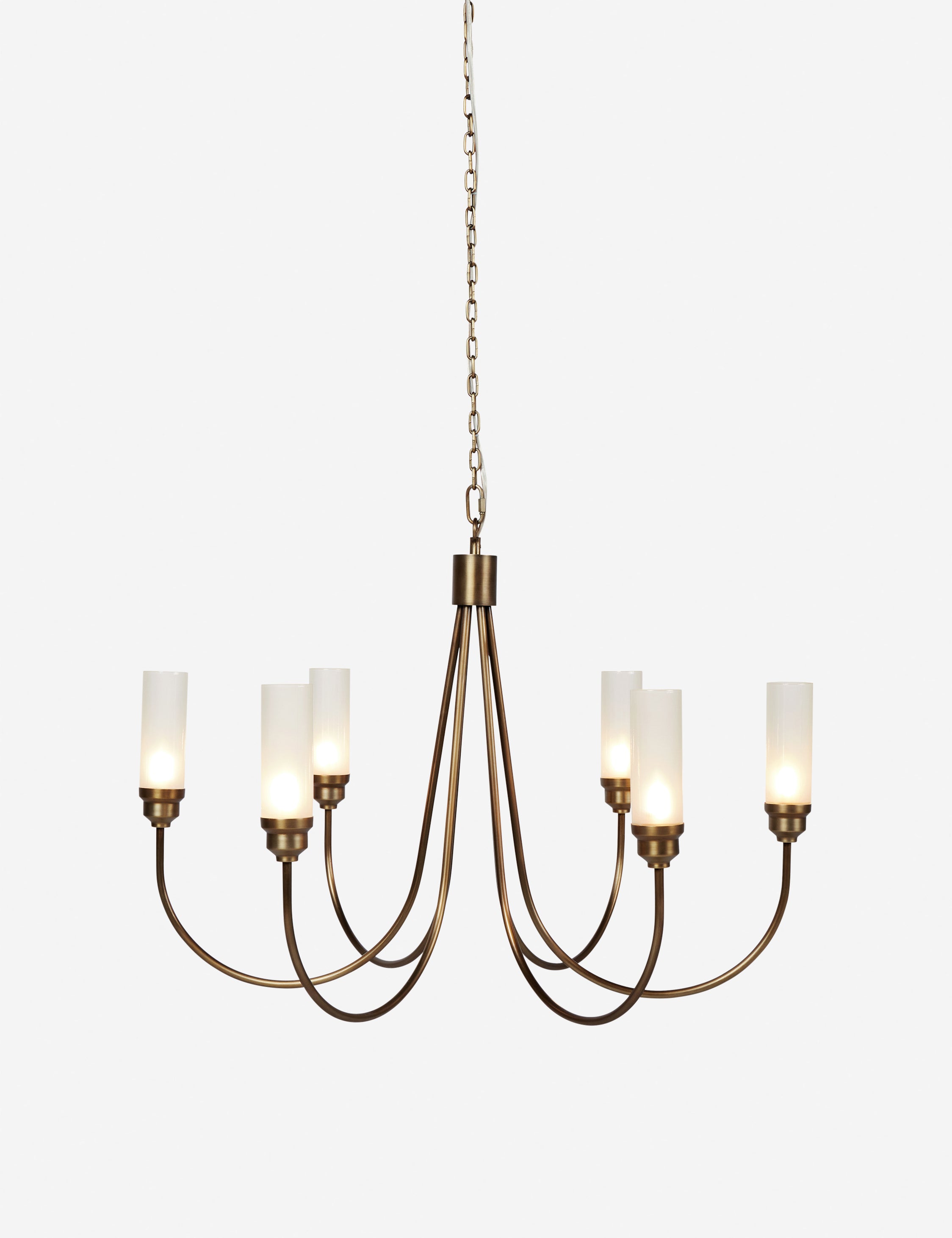 Britten Chandelier - Elegant Crystal Ceiling Light Fixture for Dining Room, Living Room & Bedroom | Modern Home Decor Lighting
