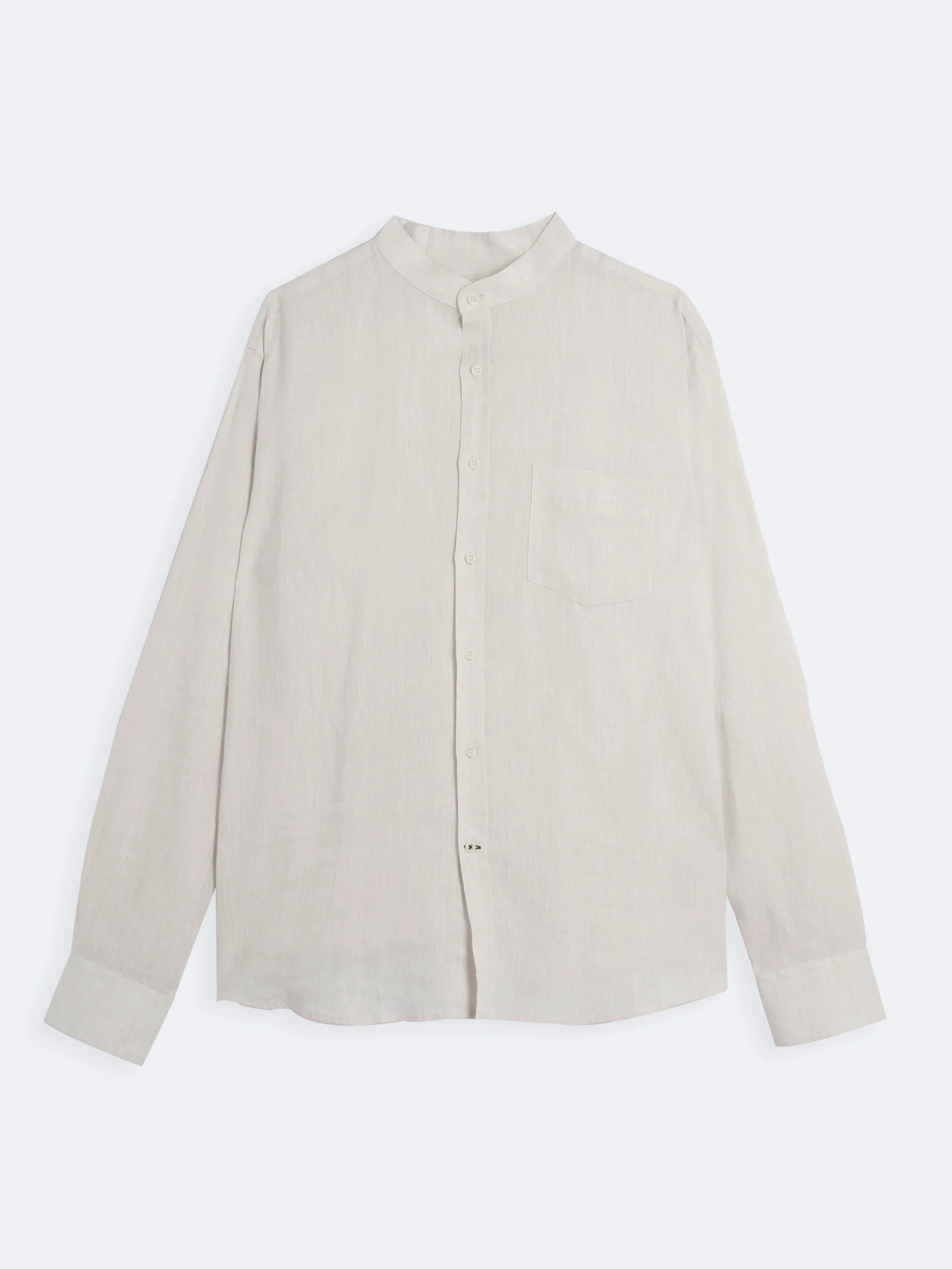 Linen Shirt for Men | Lisbon Nature Collection | Breathable & Comfortable Summer Casual Wear for Beach, Travel & Outdoor Activities