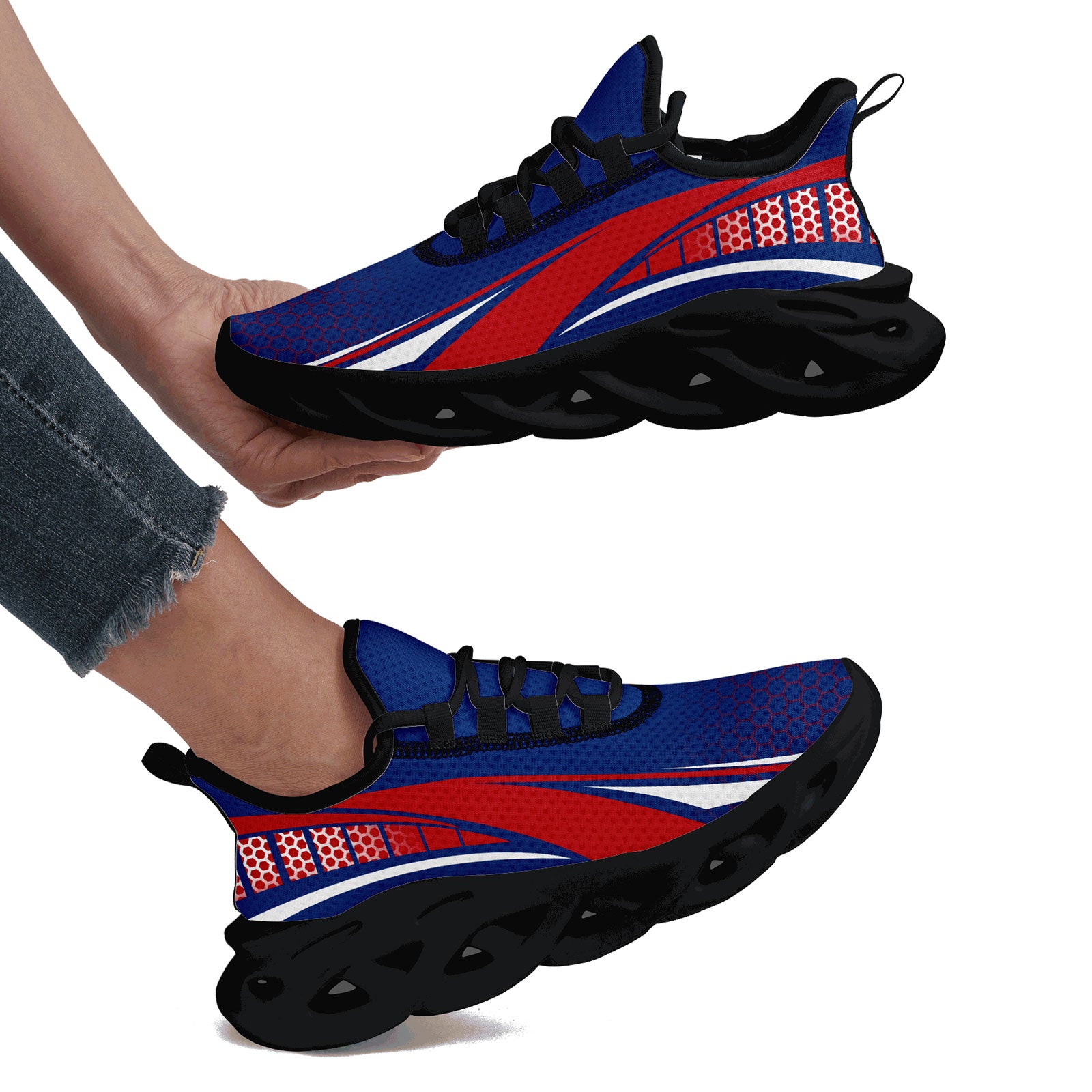 Custom Maxsoul Personalized Sneakers for Men & Women - Breathable Running Shoes FN003 E025022 Size 28 - Perfect for Gym Workouts, Jogging & Casual Wear