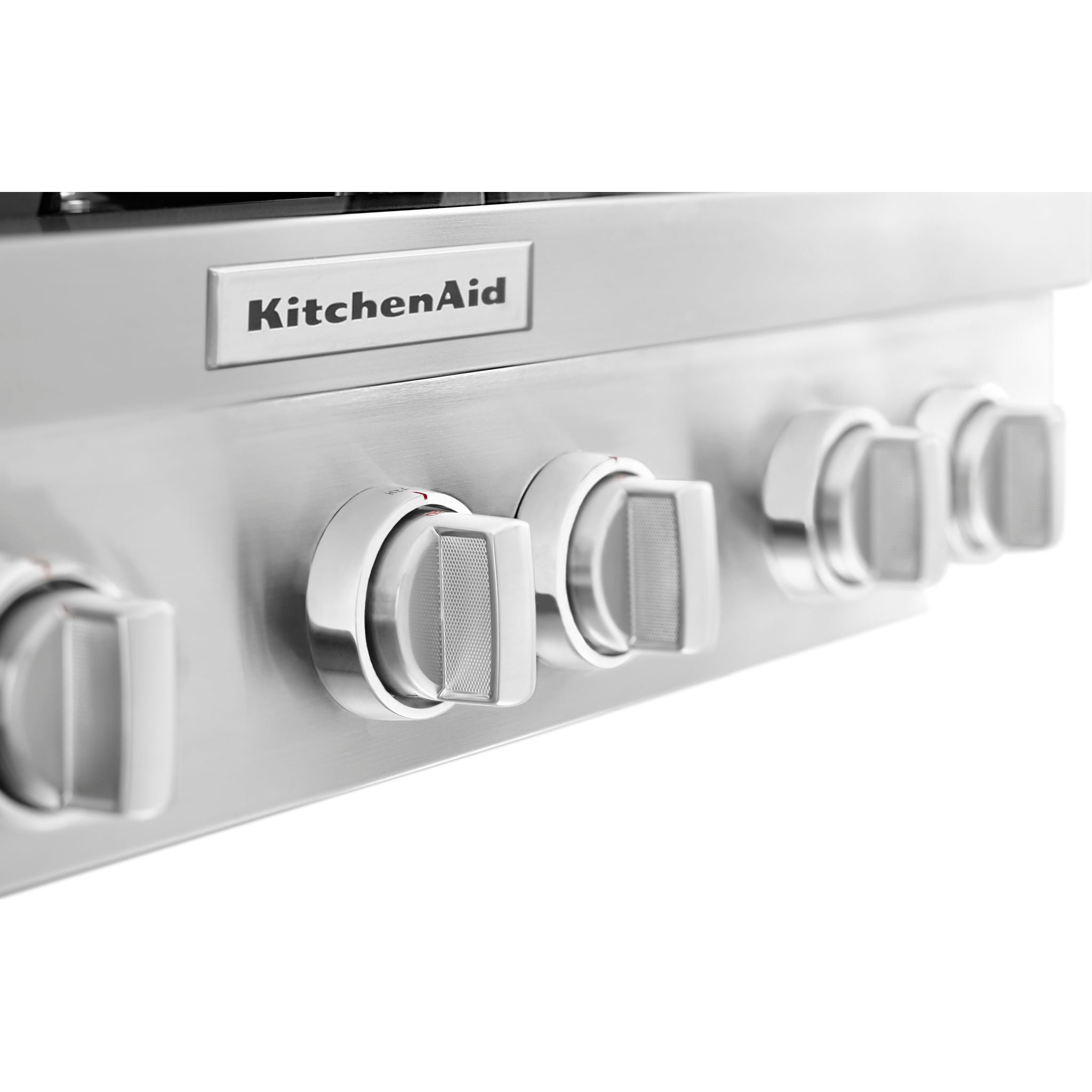 KitchenAid 36 Inch 5 Burner Gas Cooktop - Stainless Steel (Model KCGC506JSS) | Professional Grade Stove for Home Cooking, Baking & Entertaining