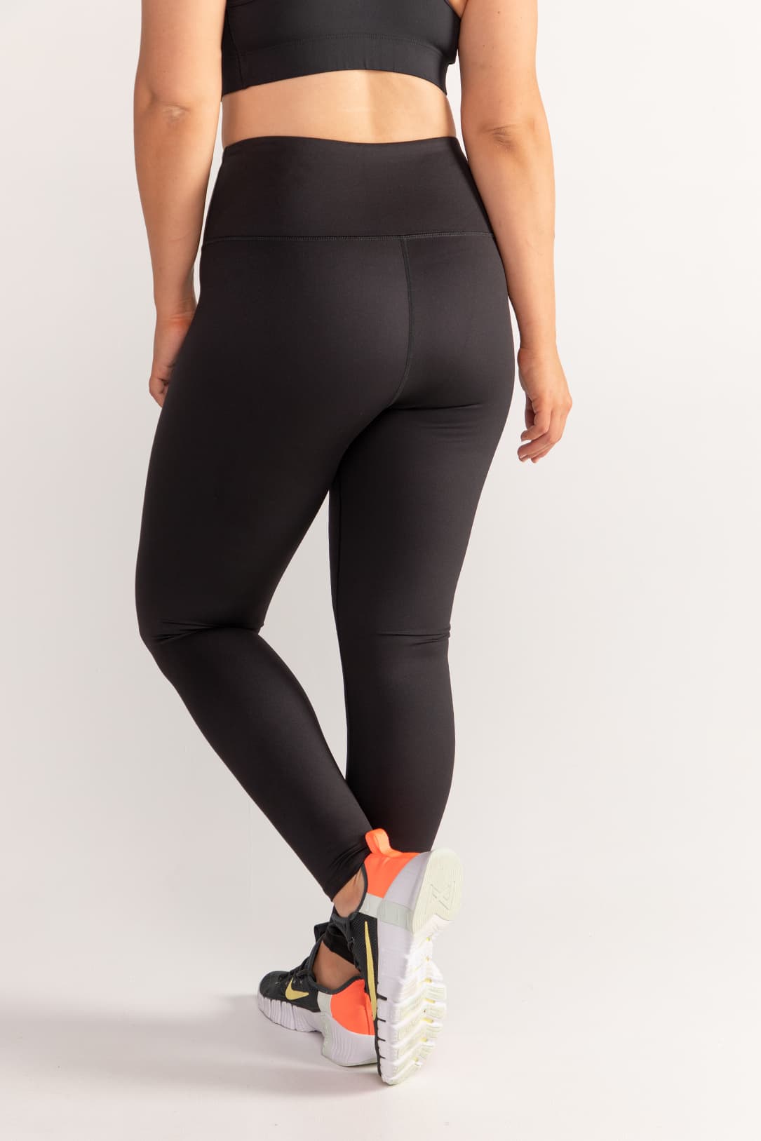 Essential High Waist Workout Leggings for Women - Black | Yoga, Running & Gym Activewear