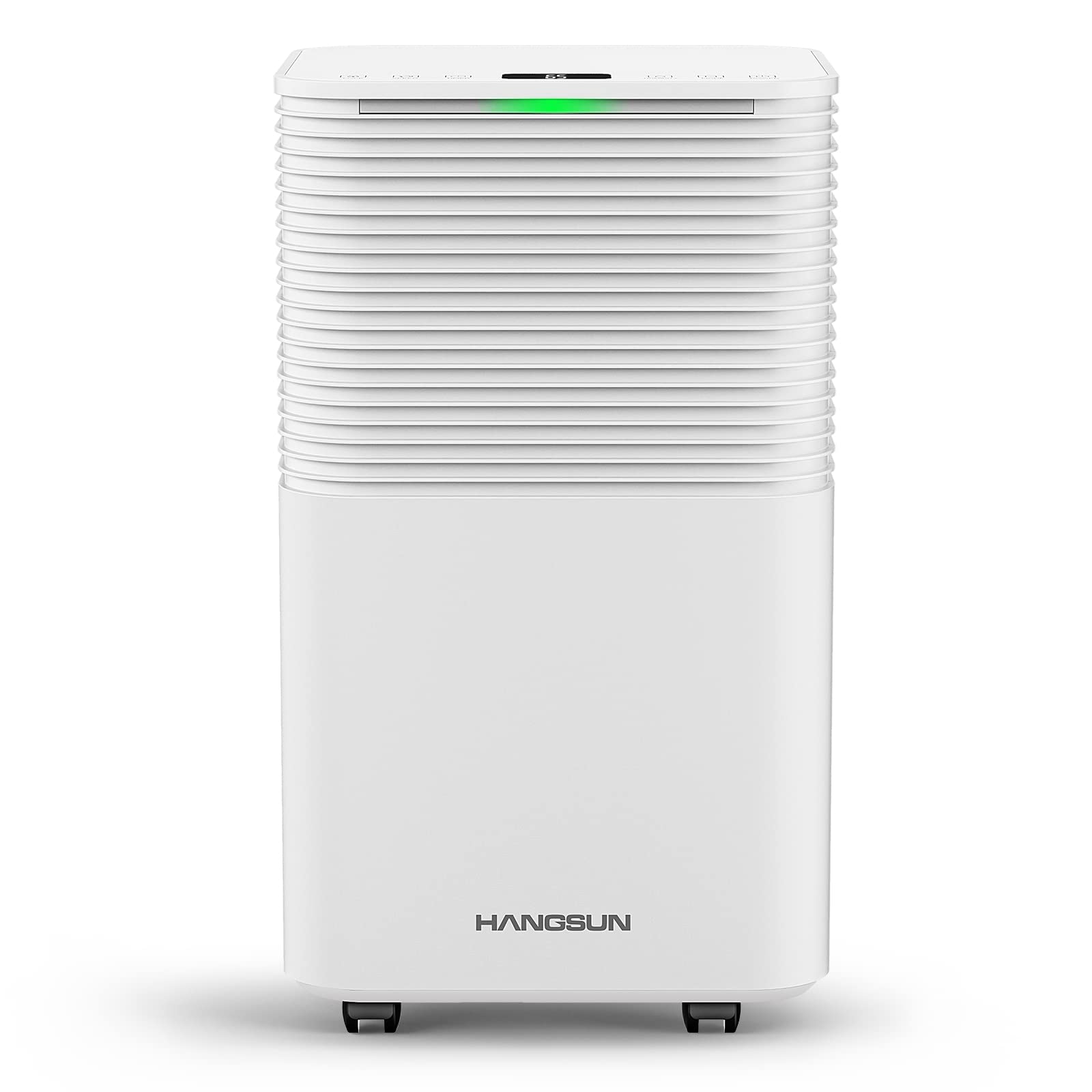 12L/Day Hangsun Dehumidifier for Home - Energy Efficient with Humidity Display, Laundry Drying & Continuous Drainage - 24H Timer for Large Rooms, Basements, Bedrooms & Bathrooms | Perfect for Mold Prevention & Comfortable Living Spaces
